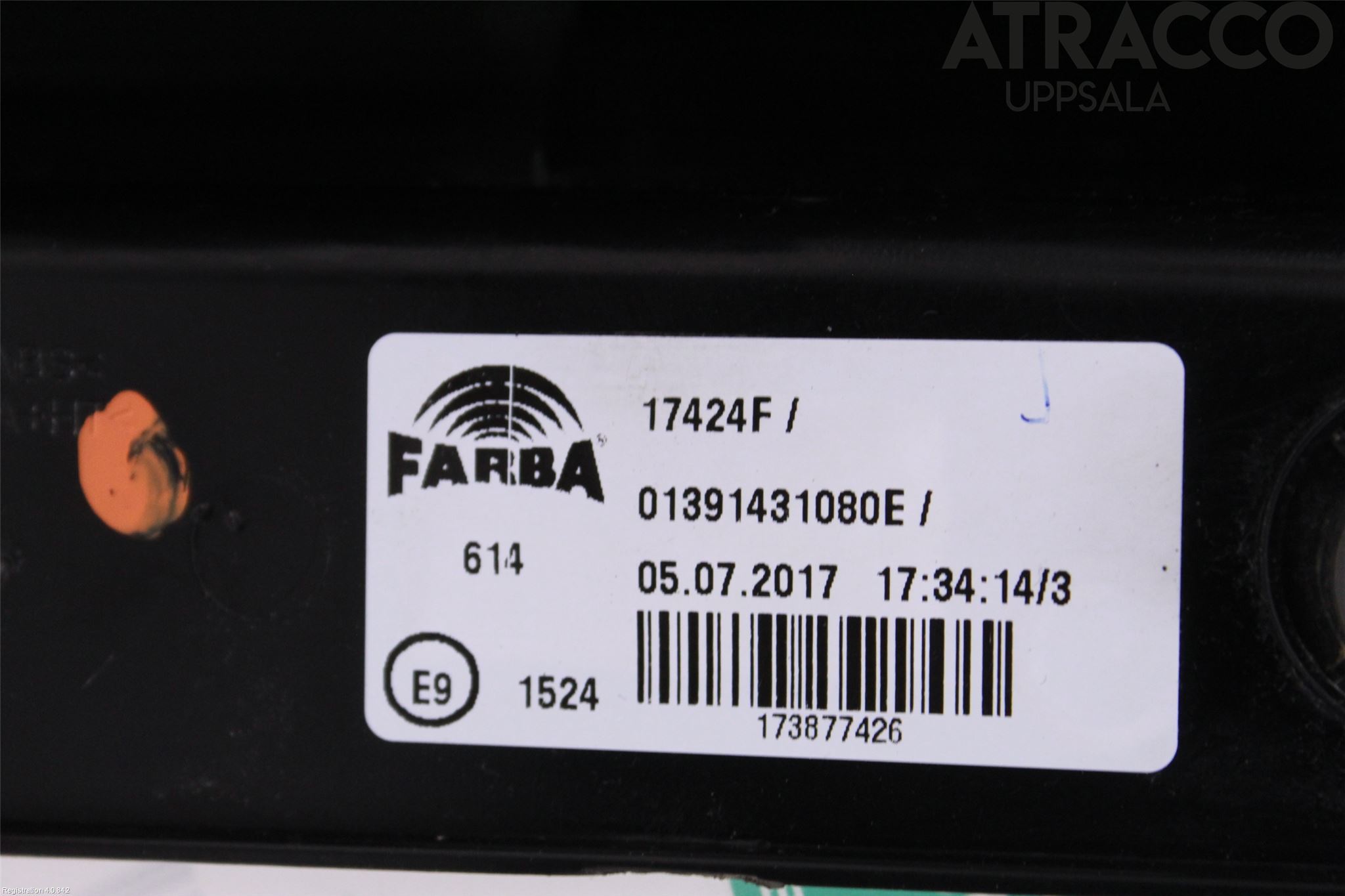 Fiat FIORINO Bakljus Höger