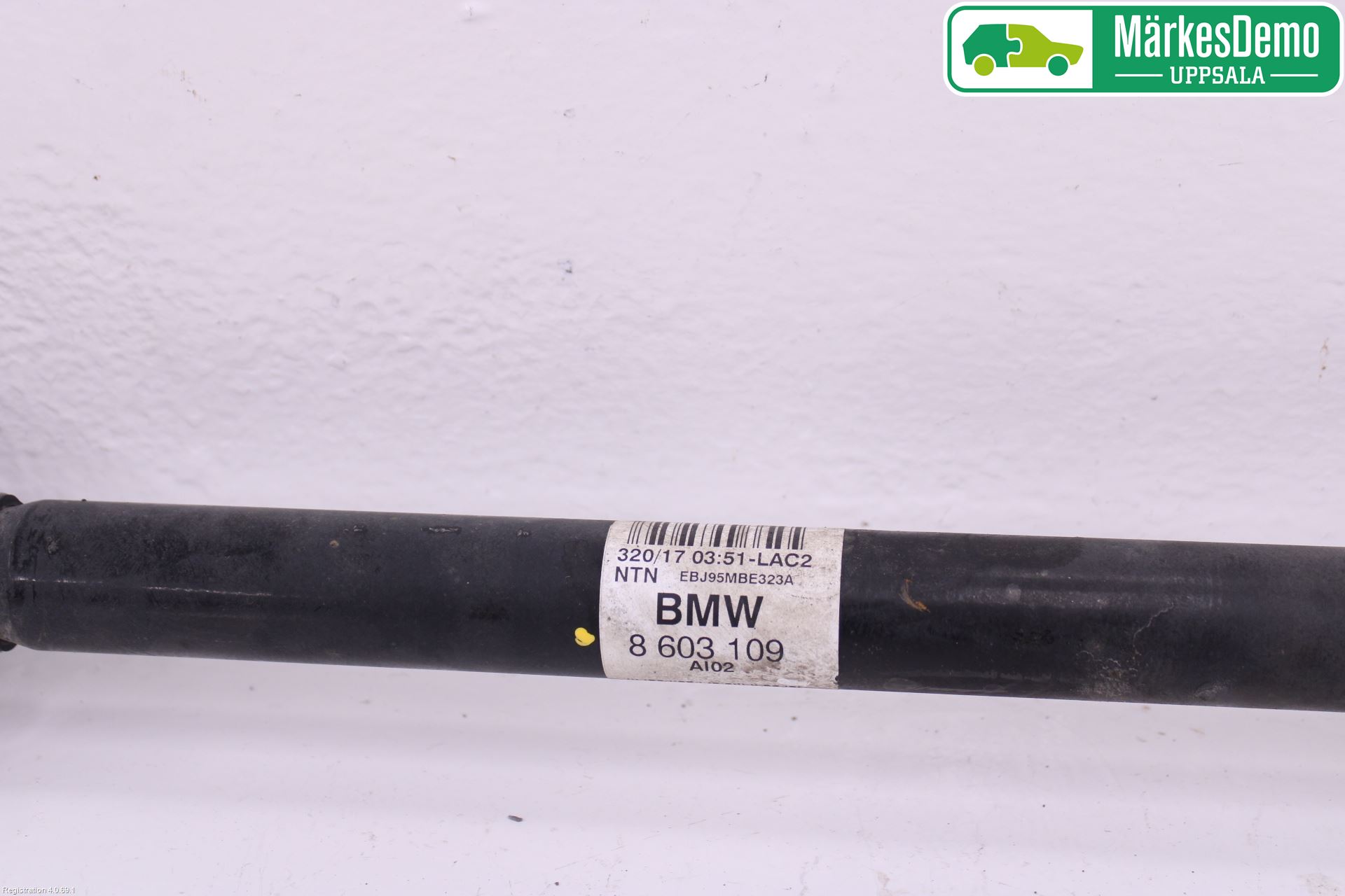 BMW 4 F32/F33/F82/F83 13-20 Drivaxel Bak Vänster