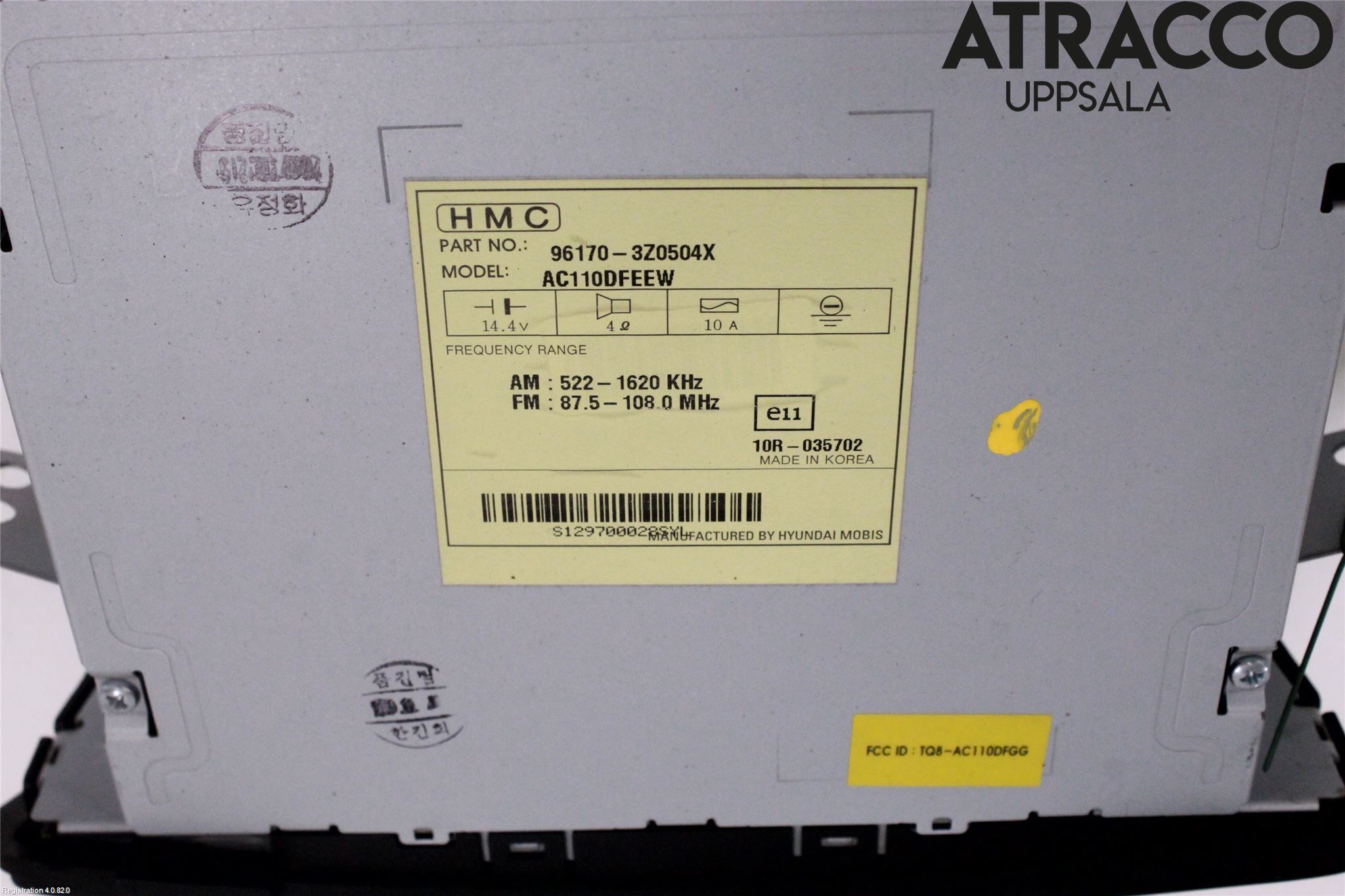 Hyundai i40 08-15 Cd Radio - Multimediapanel