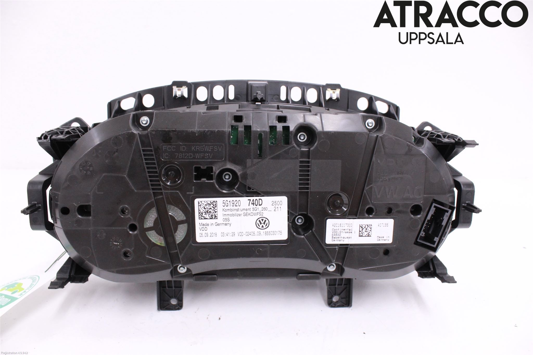 Volkswagen VW GOLF / E-GOLF VII 13-20 Instrument Hast