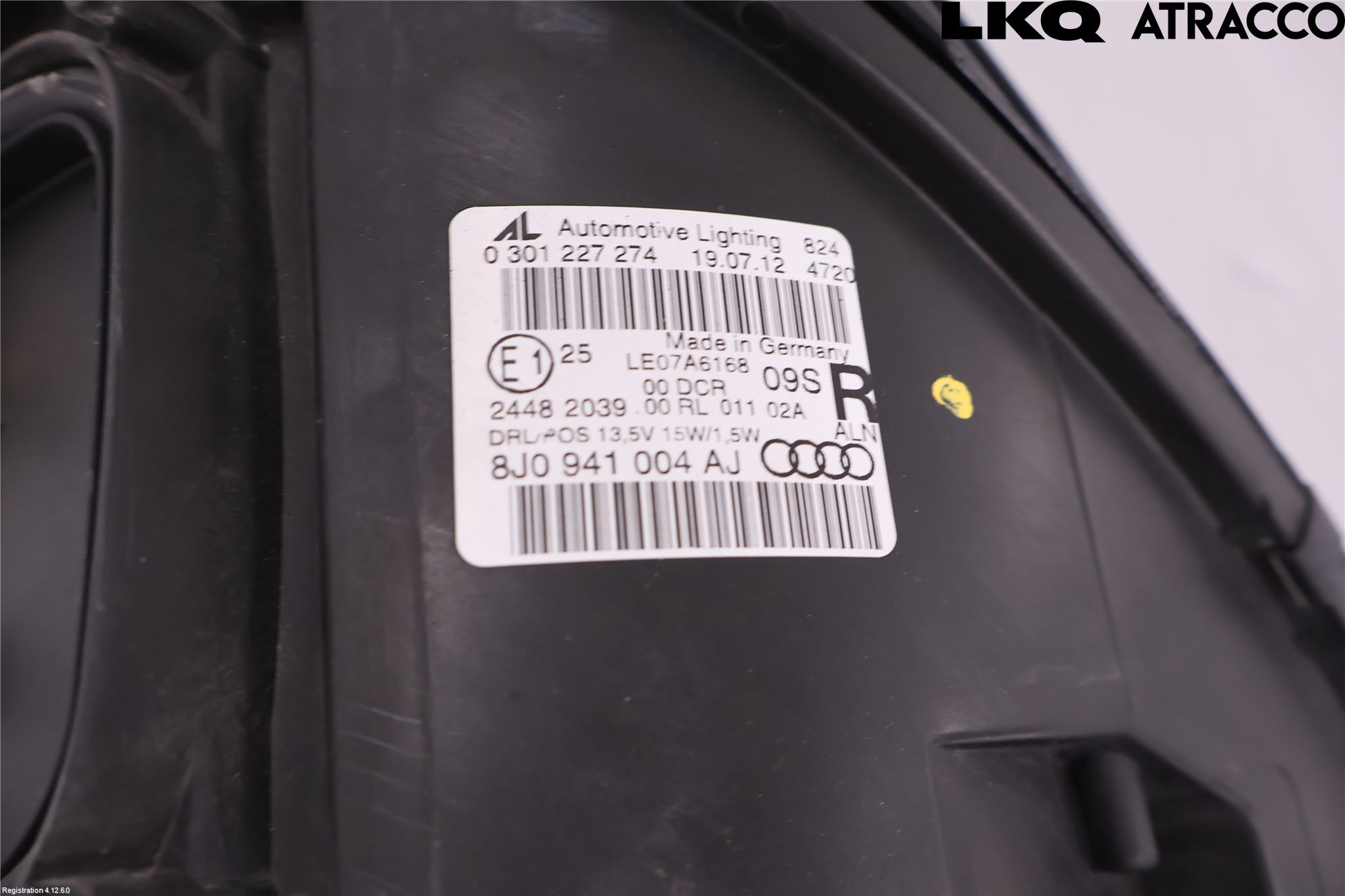 Audi TT/TTS 07-14 Strålkastare Höger