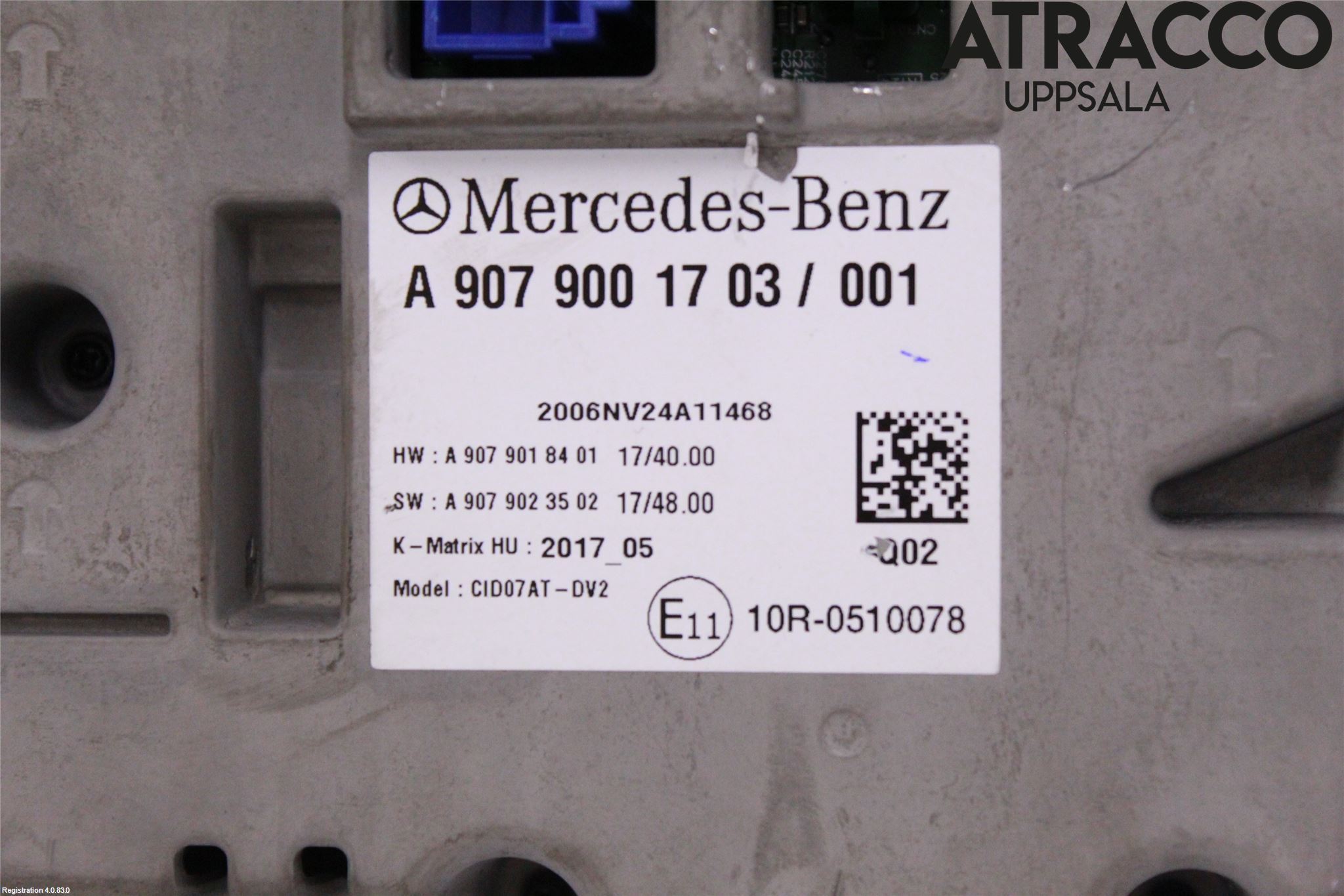 Mercedes-Benz MB SPRINTER (W907/W910) 19- Bildskärm