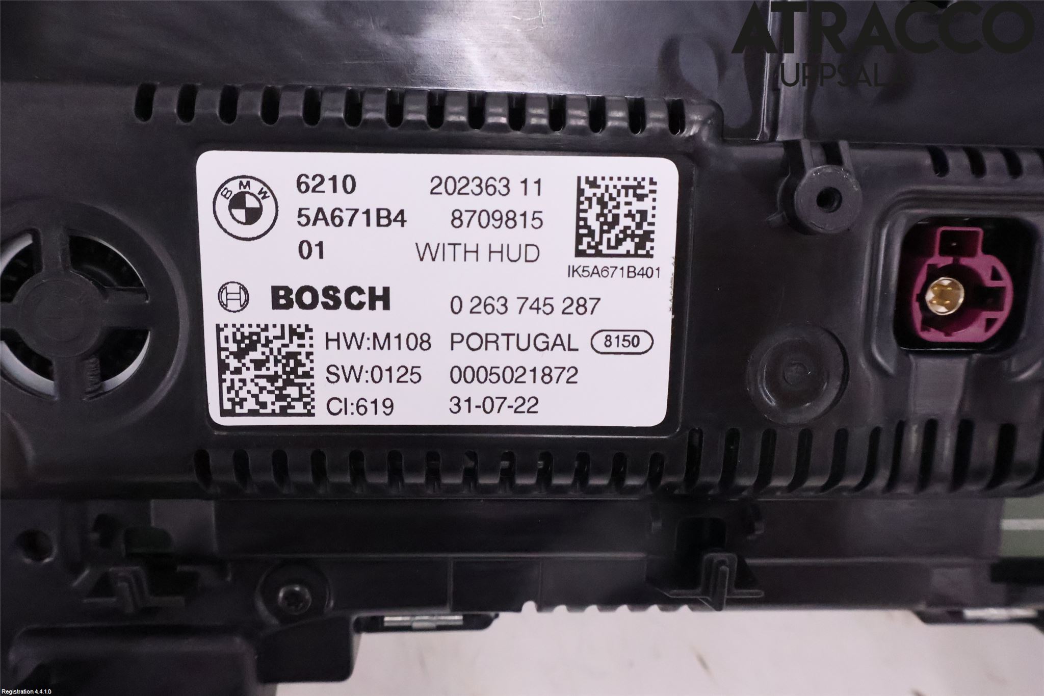 BMW X3 G01 18- Instrument Komb