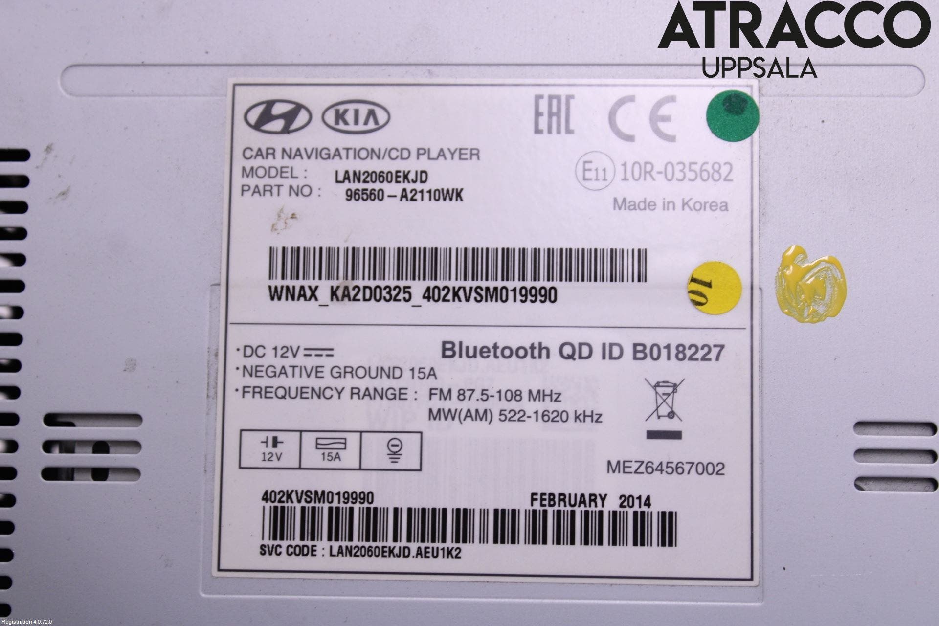 Kia CEED 12-18 Gps Navigator