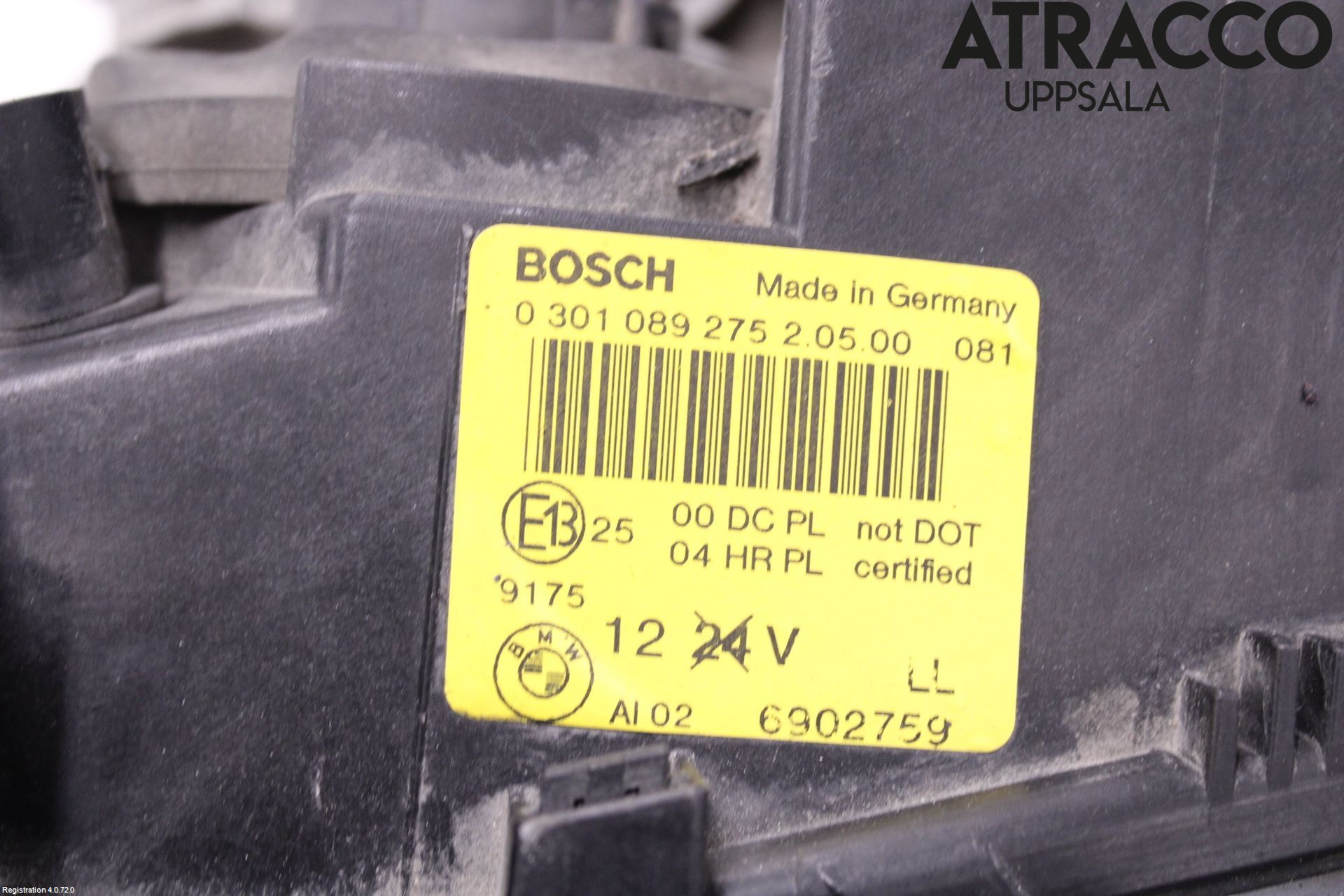 BMW 3 E46      98-05 Strålkastare Vänster