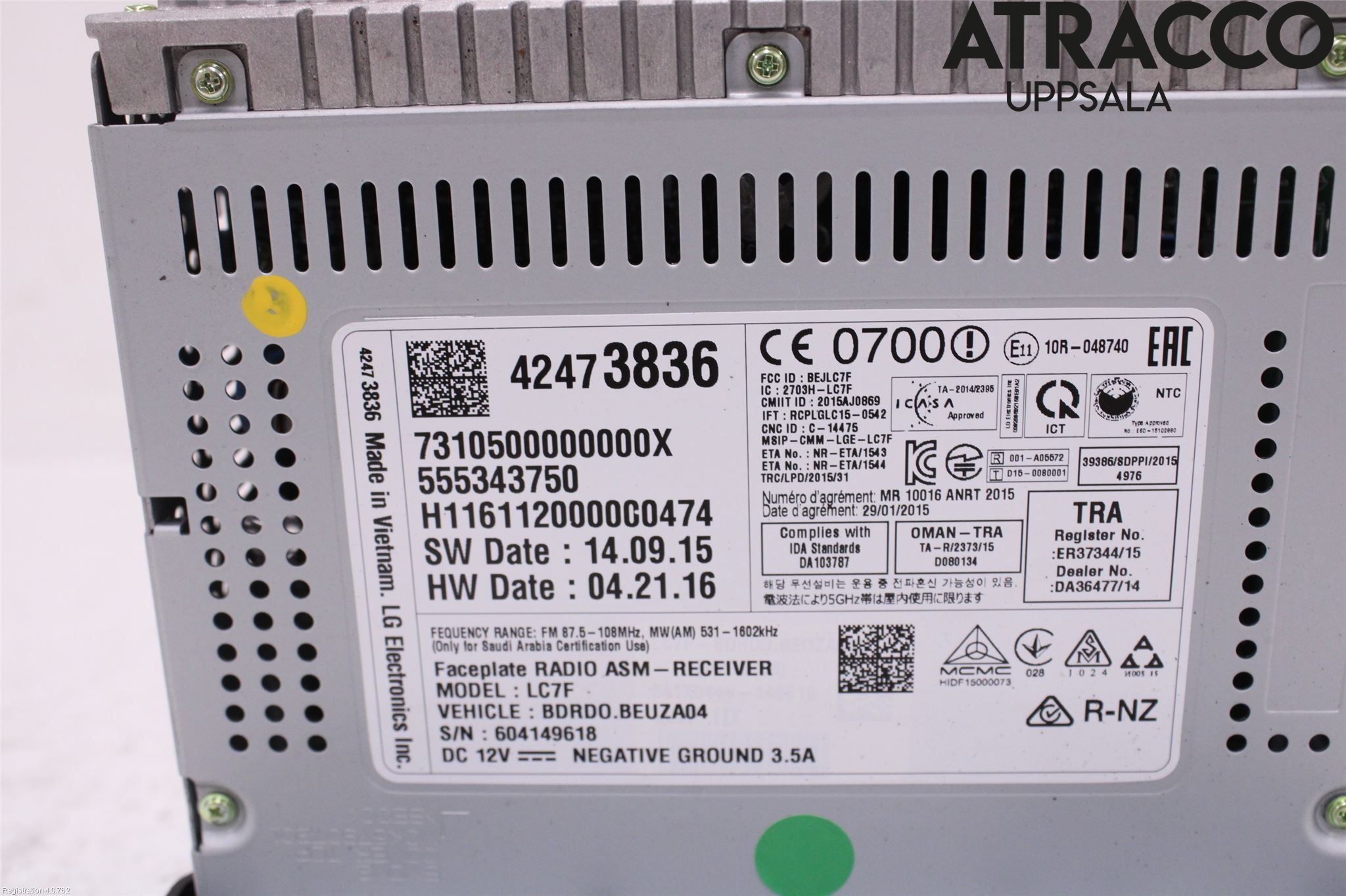 Opel CORSA E 15-19 Cd Radio - Multimediapanel