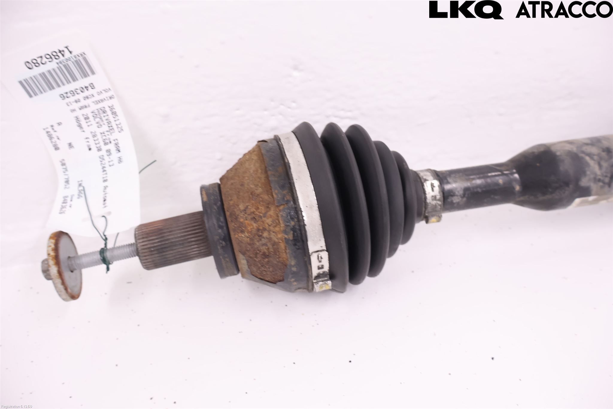 Volvo XC60 09-13 Drivaxel Fram Höger