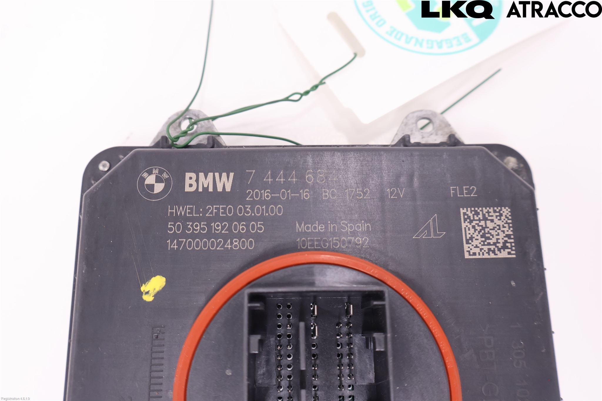 BMW 3 F30/F31/F80 12-19 Styrenhet Strålkastare