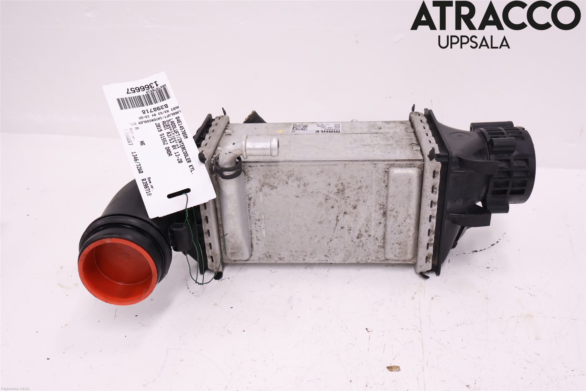 Audi A3/S3 8V 13-20 Laddluft-Intercooler Kyl