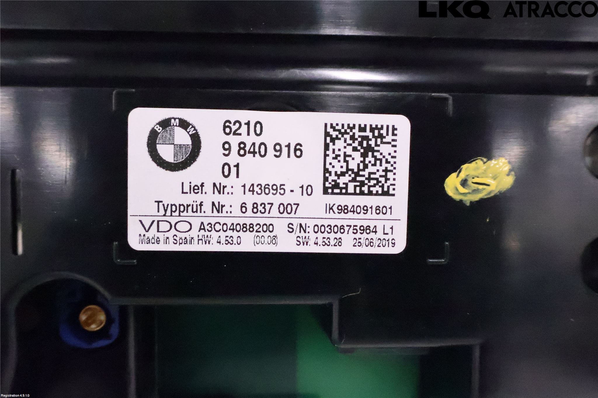 BMW X1 F48 15-22 Instrument Komb