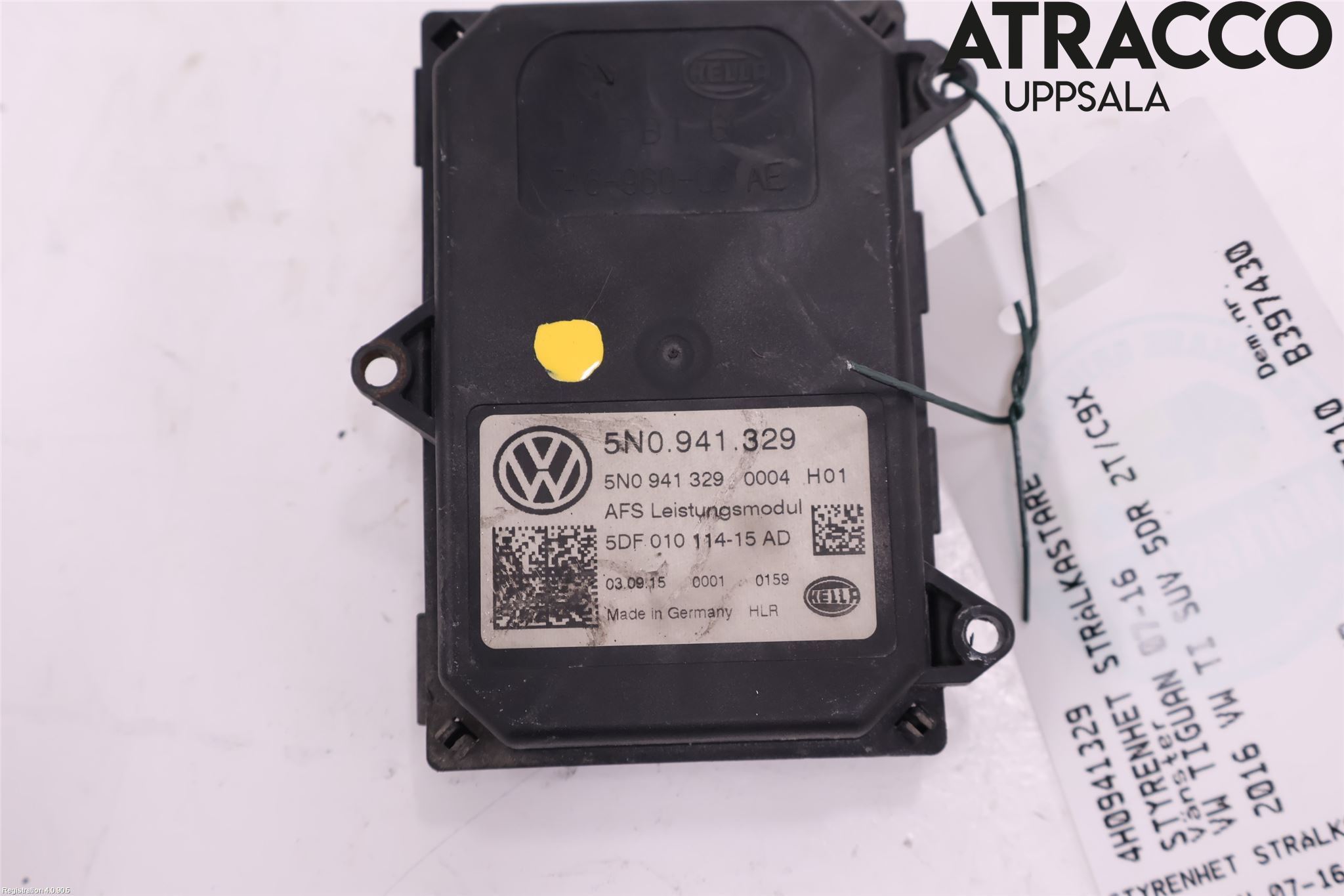 Volkswagen VW TIGUAN 07-16 Styrenhet Strålkastare