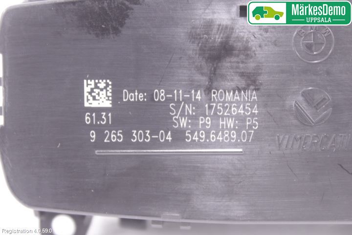 BMW 1 F20/F21 11-19 Strömställare Ljus