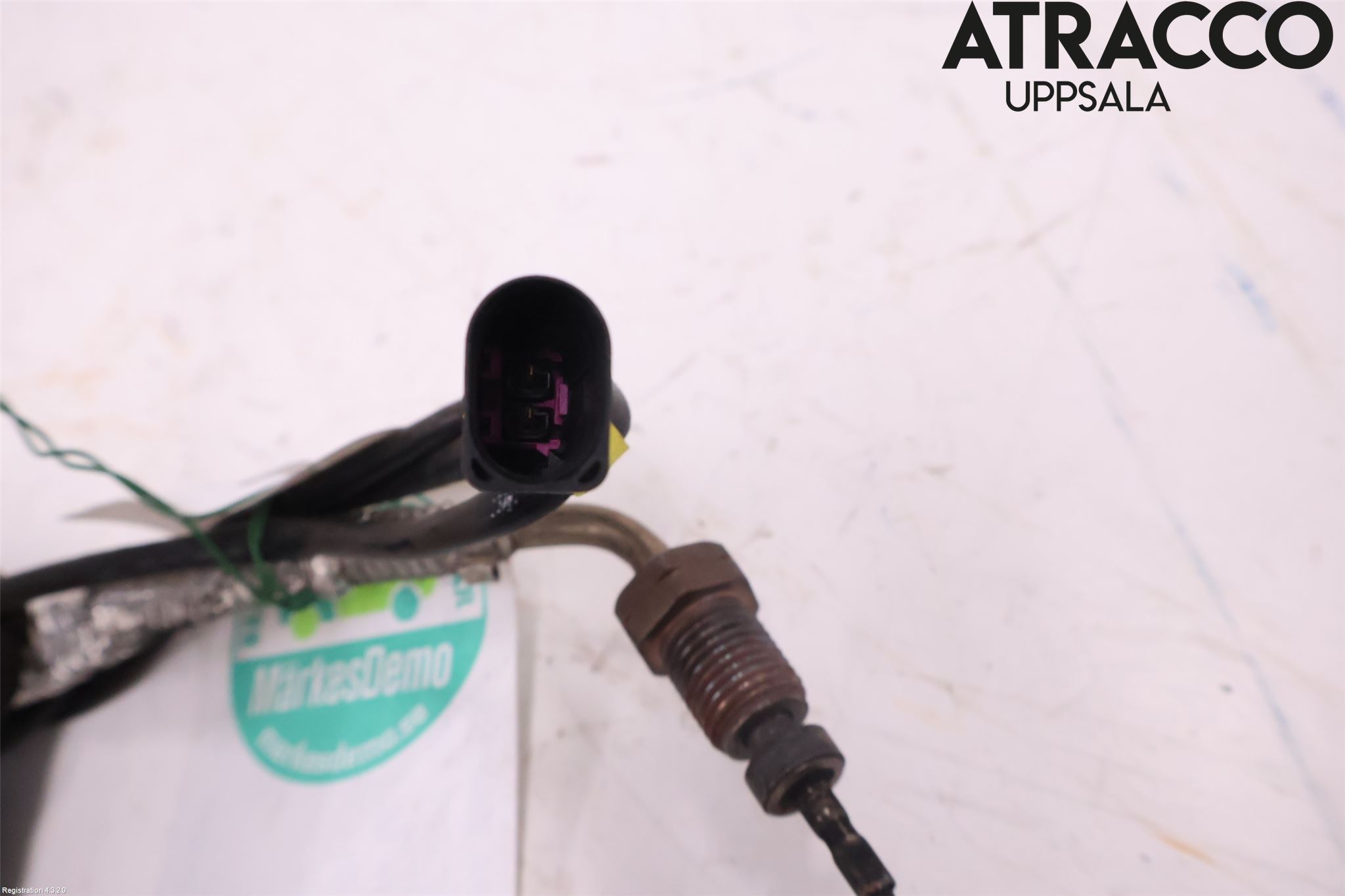 Volkswagen VW GOLF / E-GOLF VII 13-20 Givare Temp-Tryck Avgas