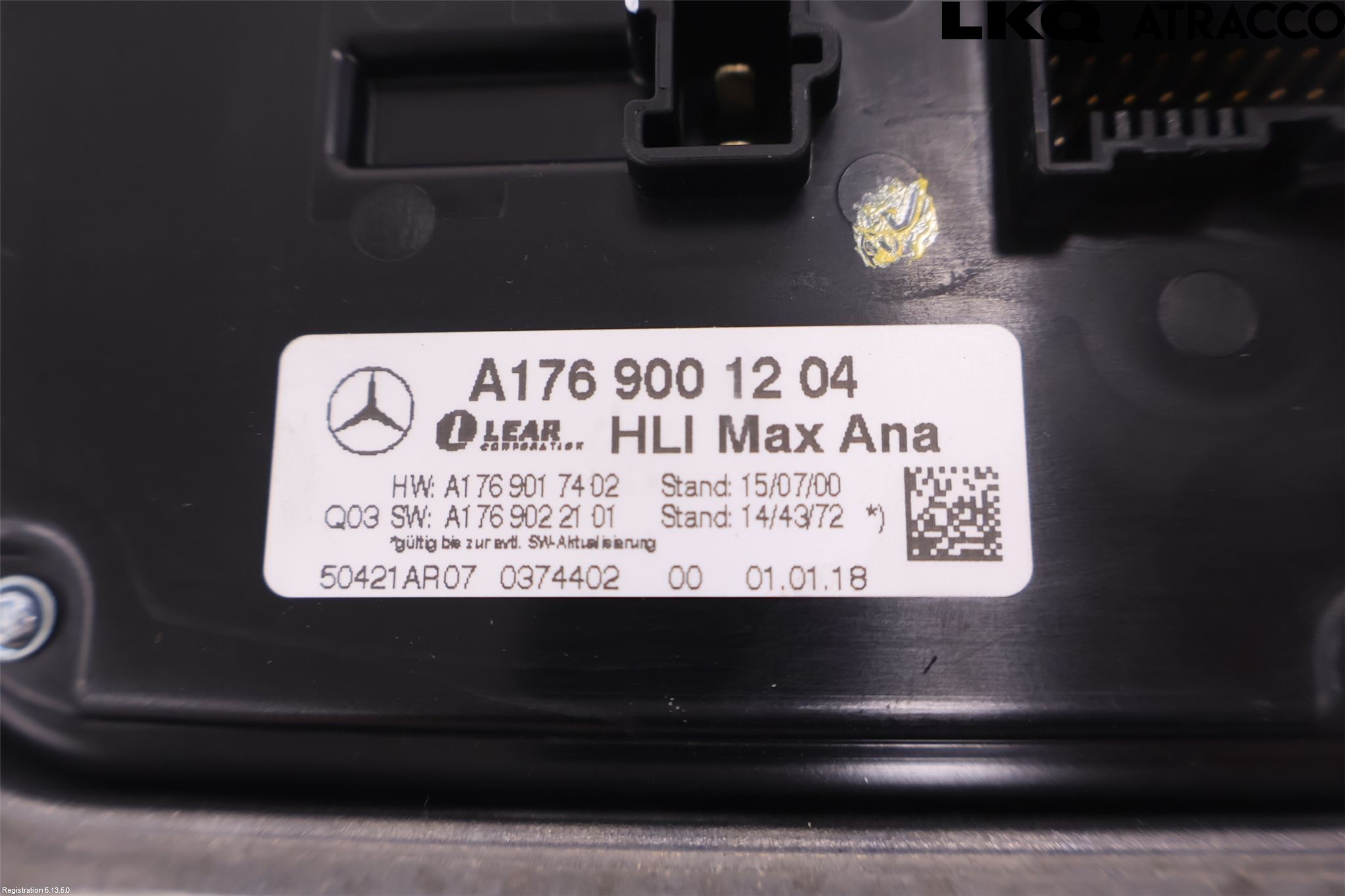 Mercedes-Benz MB CLA-KLASS (C117/X117) 13-19 Styrenhet Strålkastare