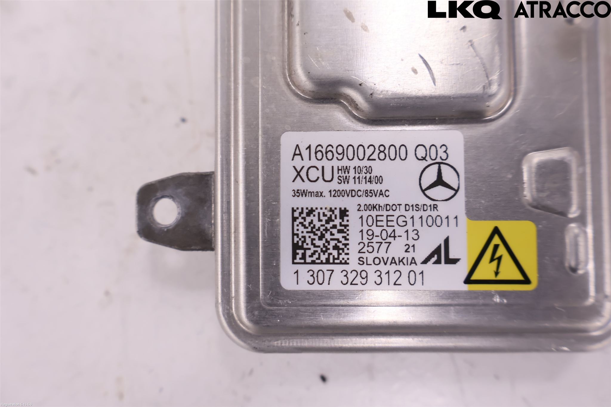 Mercedes-Benz MB C-KLASS (W204) 07-15 Styrenhet Strålkastare