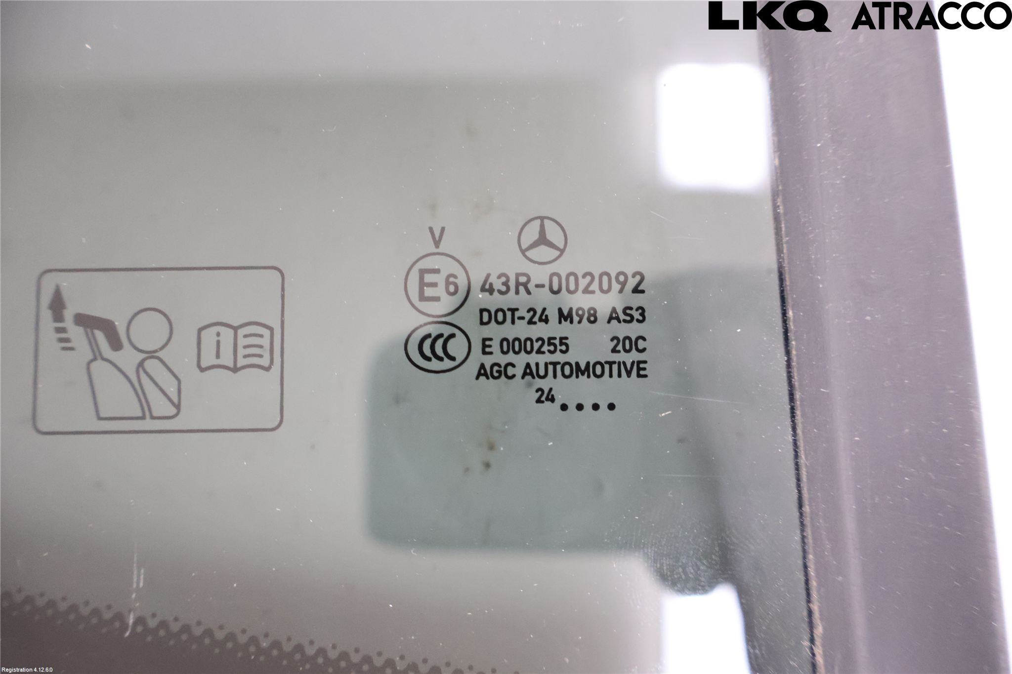 Mercedes-Benz MB EQB (X243) 22- Dörruta Bak Lilla Hö
