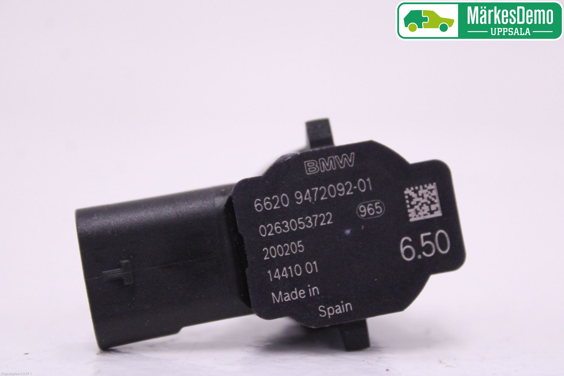 BMW 3 G20/G21/G80/G81 19- Parkeringshjälp Frontsensor
