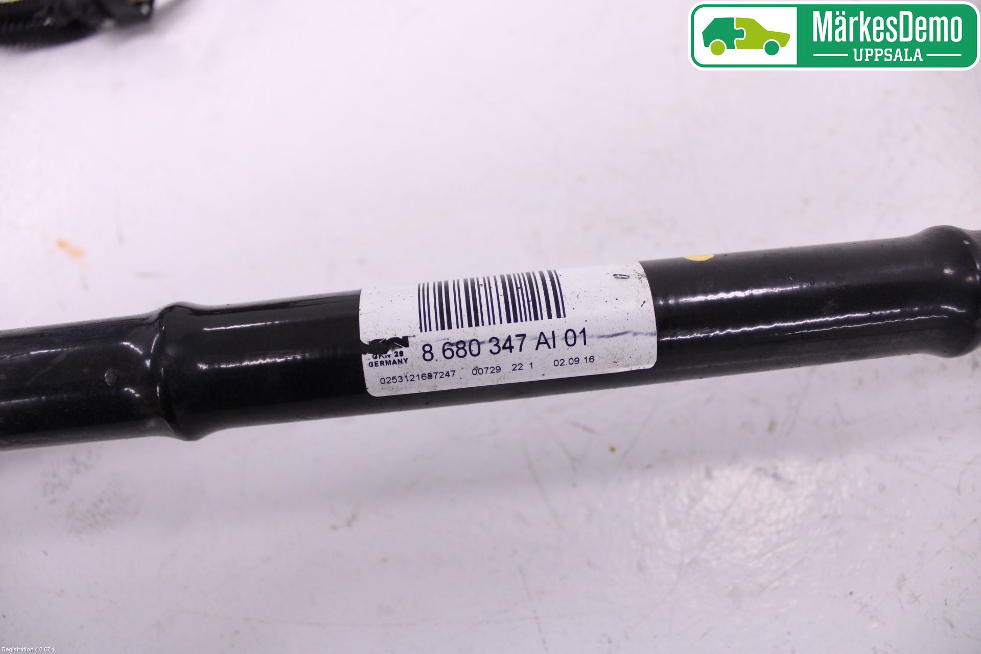 BMW 3 GT F34 13-19 Drivaxel Bak Vänster