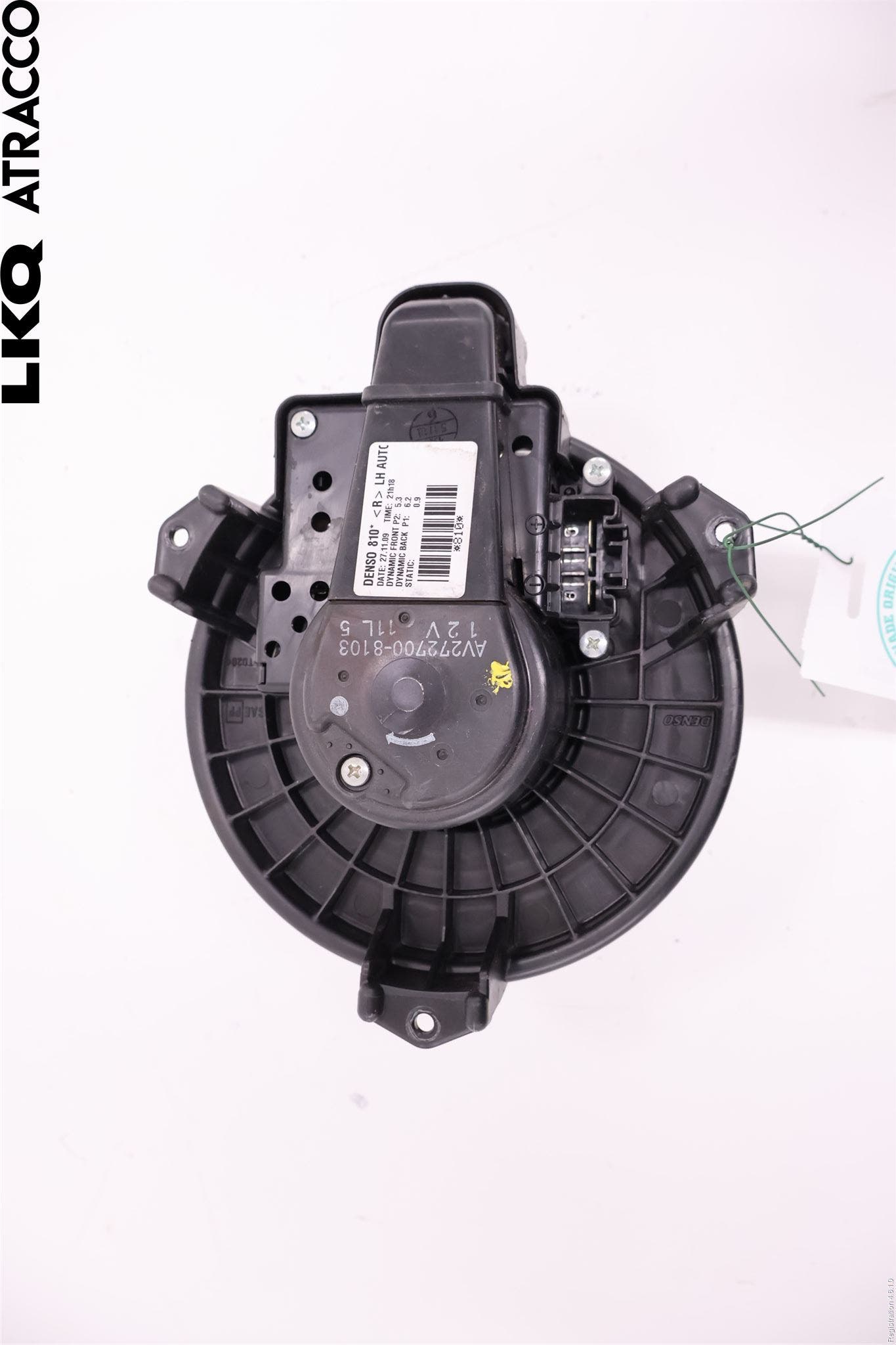 Toyota AURIS 10-12 Värmefläkt