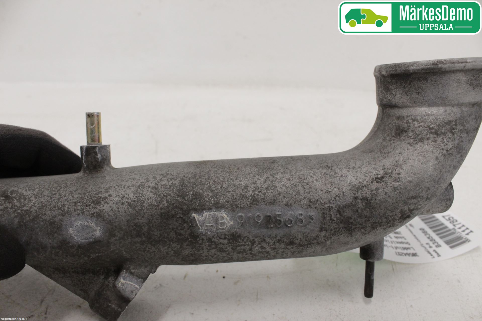 Saab 9-5 -05 Laddluft-Intercoolerrör