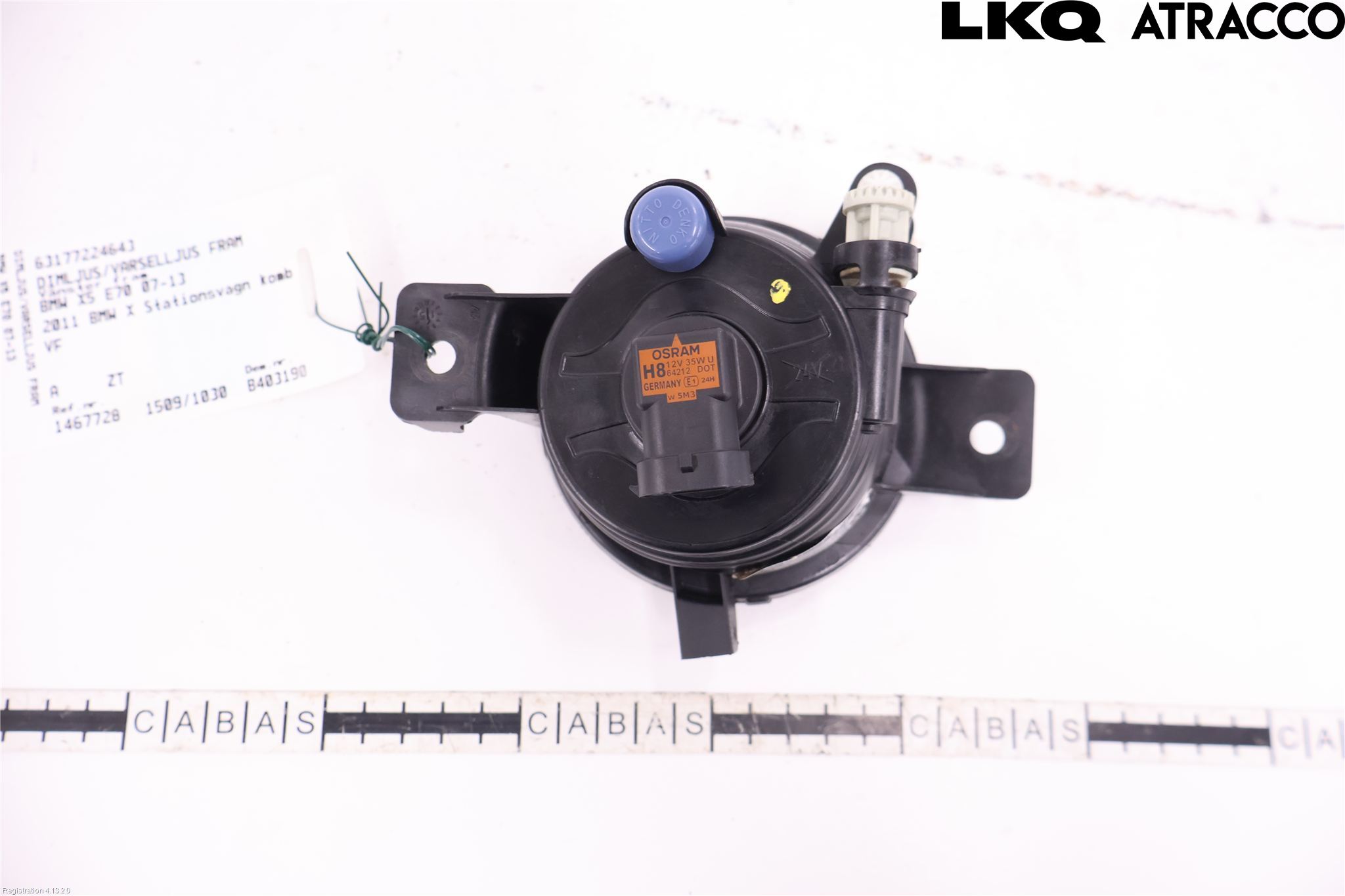 BMW X5 E70 07-13 Dimljus-Varselljus Fram