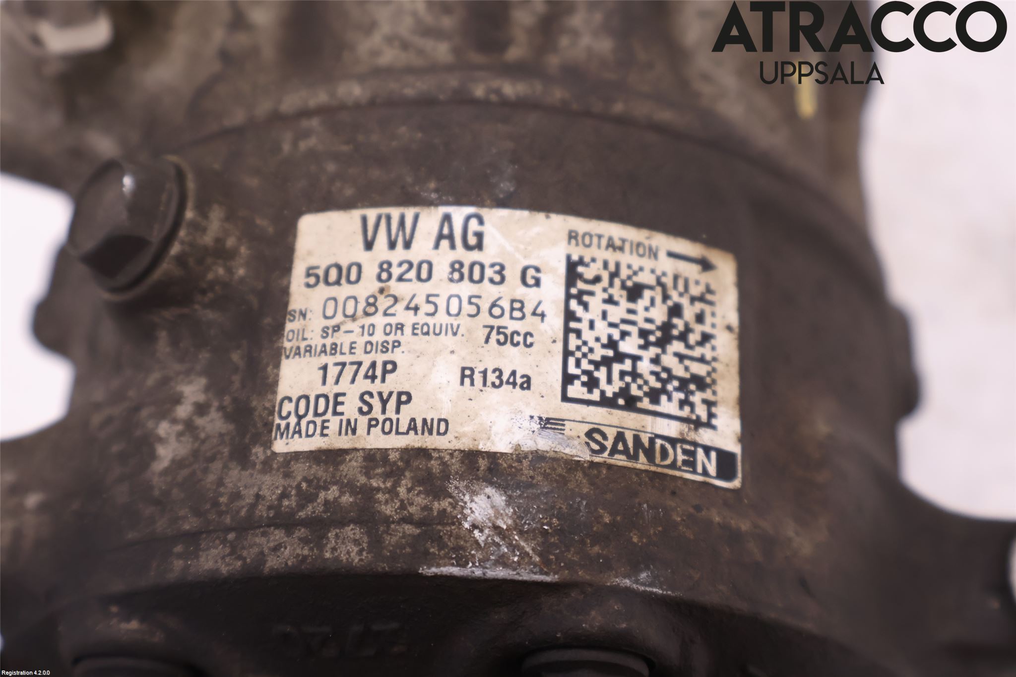 Volkswagen VW CADDY 16-20 Ac Kompressor