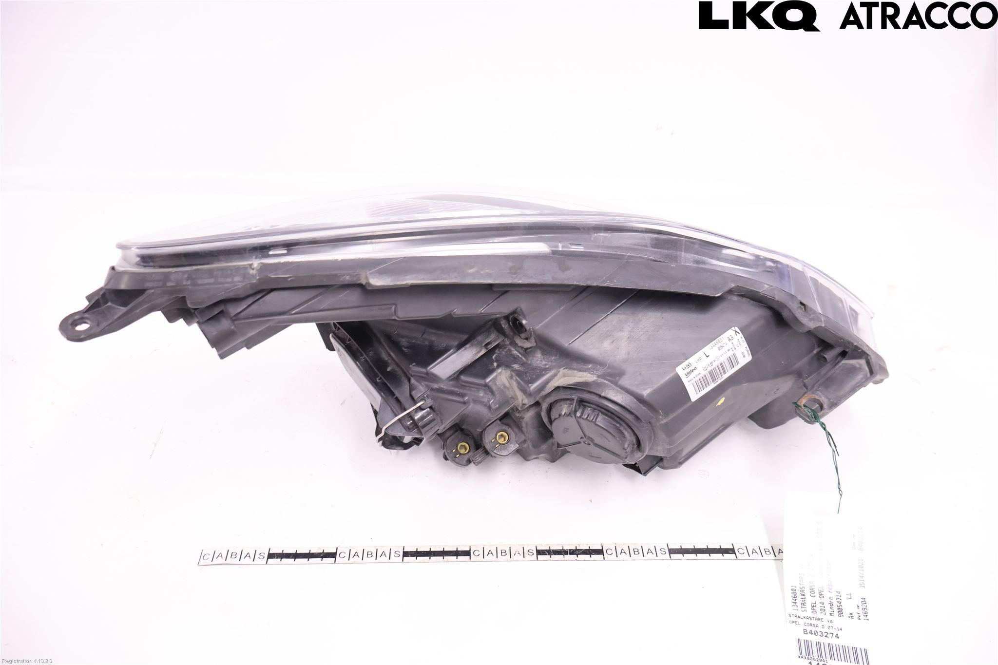 Opel CORSA D 07-14 Strålkastare Vänster