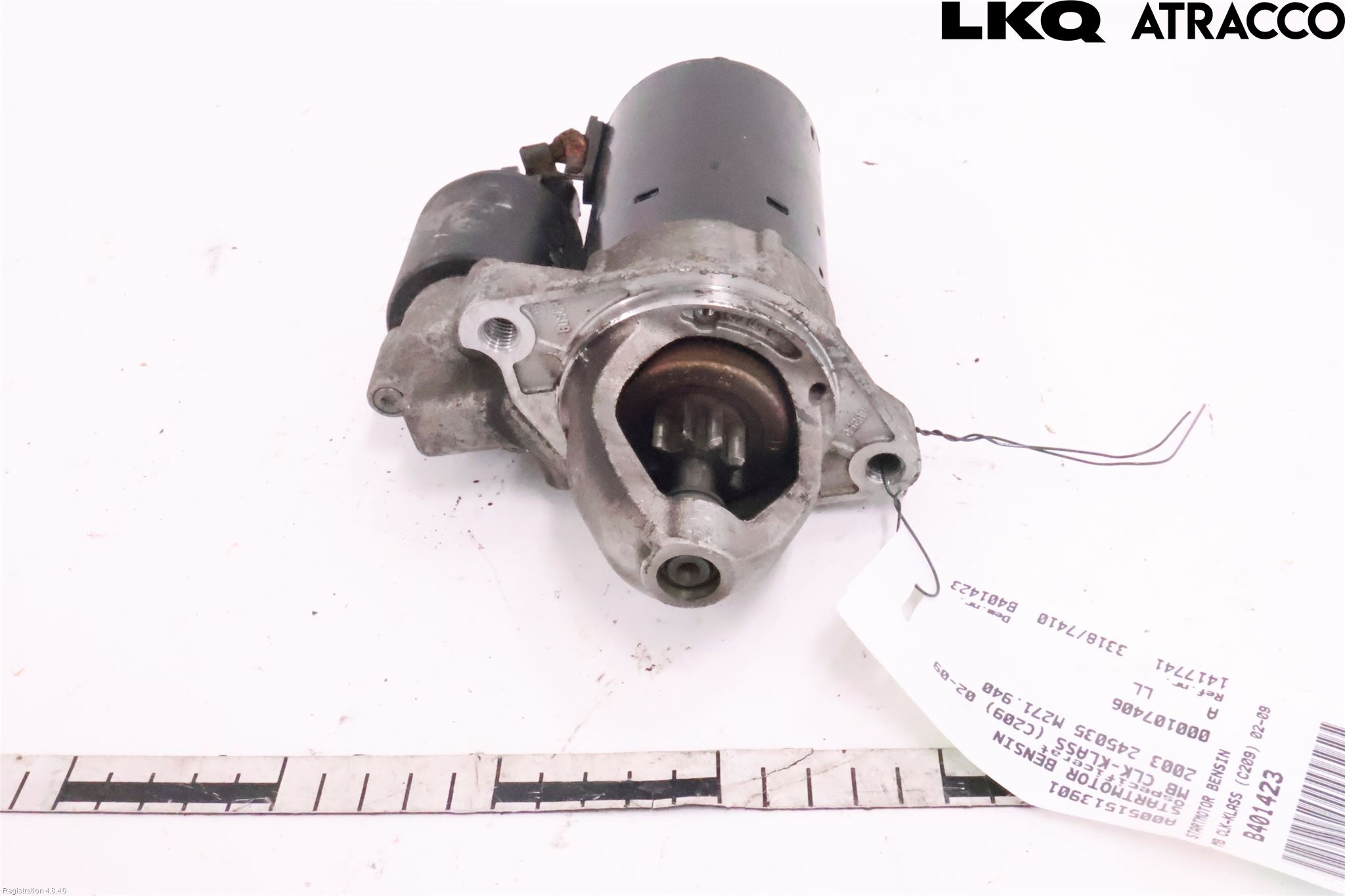 Mercedes-Benz MB CLK (C209) 02-09 Startmotor