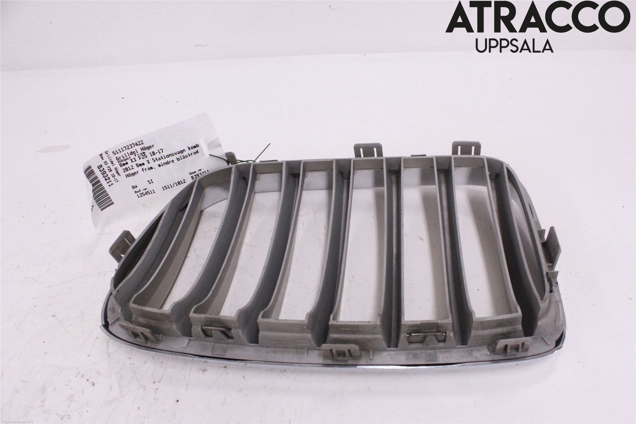 BMW X3 F25 10-17 Grilldel Höger