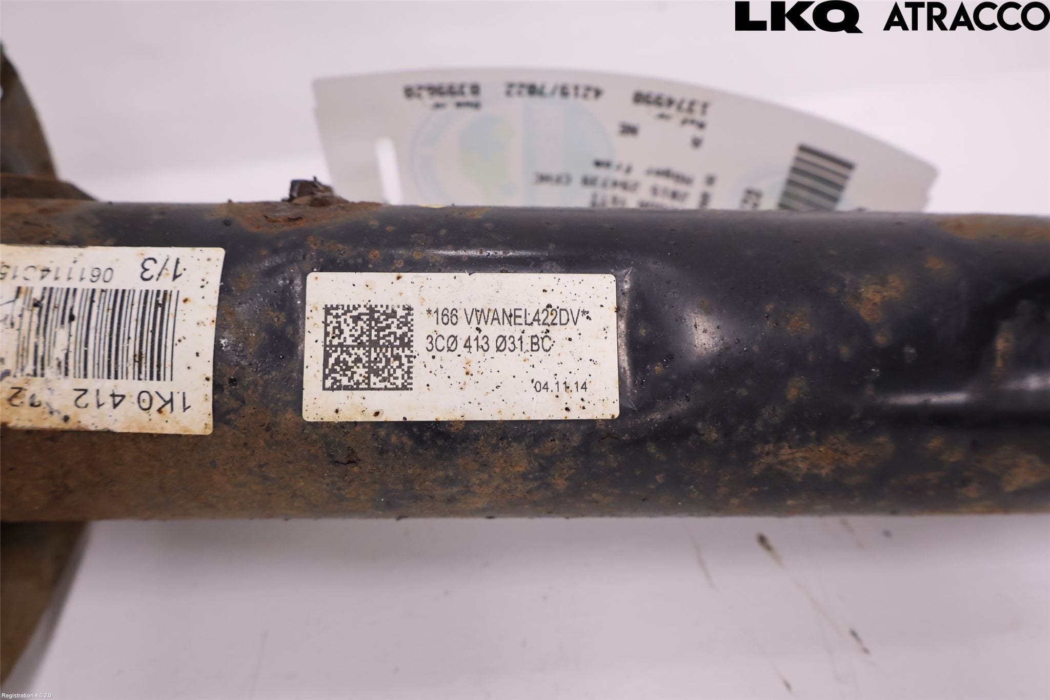 Skoda YETI Fjäderben Fram Höger