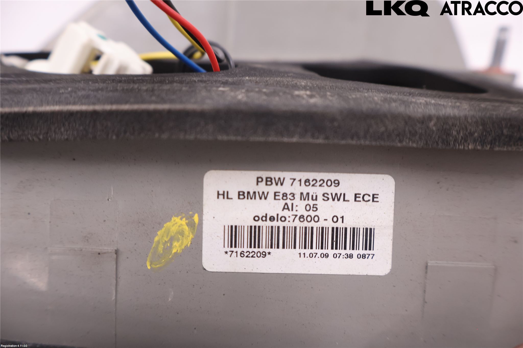 BMW X3 E83     03-10 Bakljus Vänster