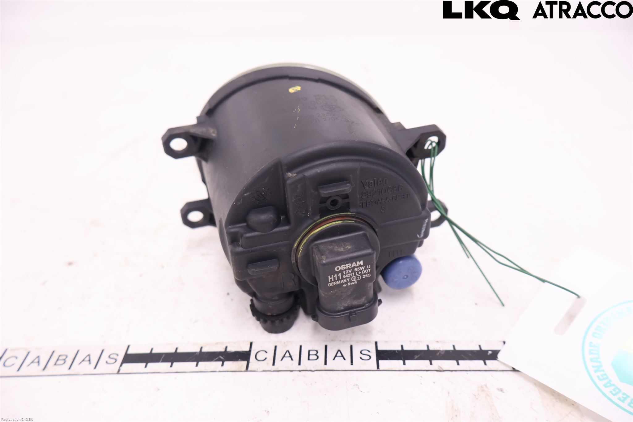 Toyota AVENSIS 09-15 Dimljus-Varselljus Fram