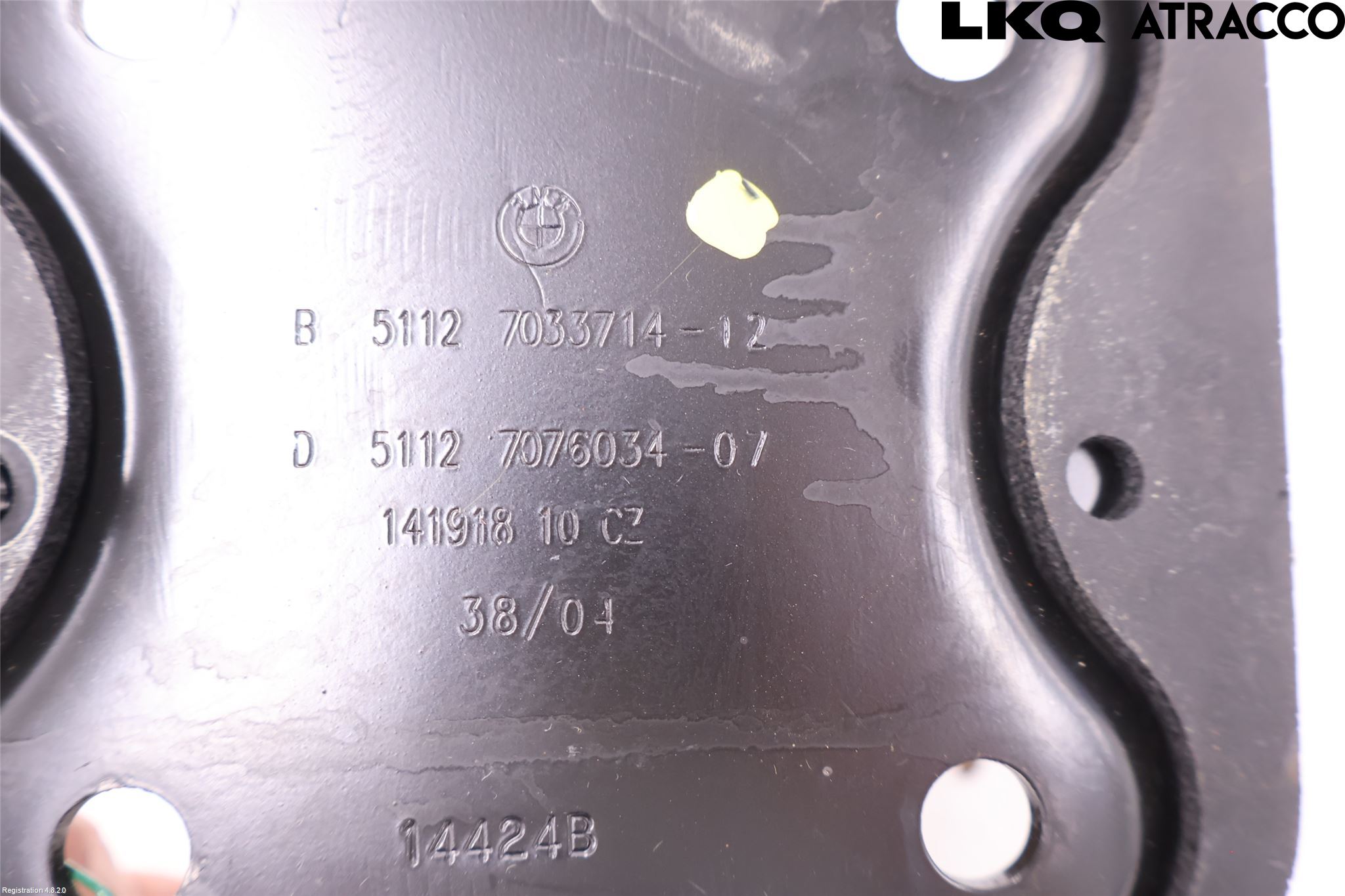 BMW 5 E60/61 Sed/Tou 02-10 Stötfångarbärjärn Bak