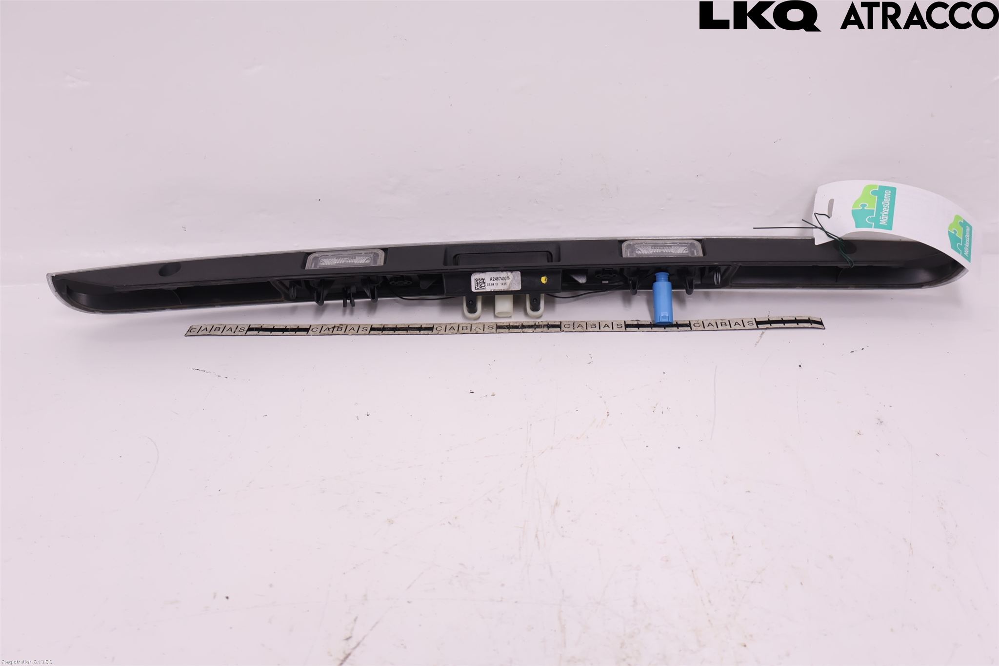 Mercedes-Benz MB B-KLASS (W246/W242) 12-19 Bakluckehandtag