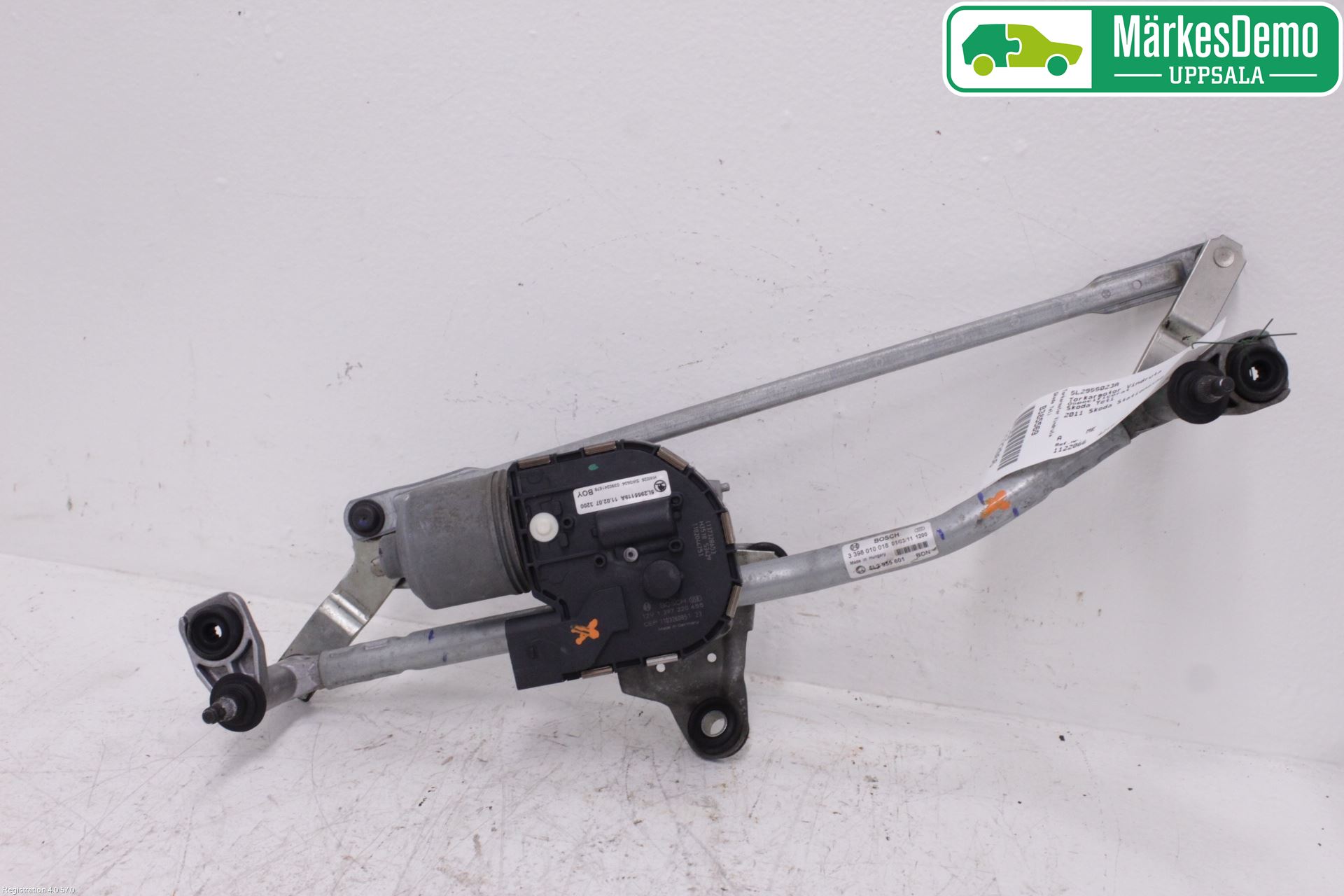Skoda YETI Torkarmotor Vindruta