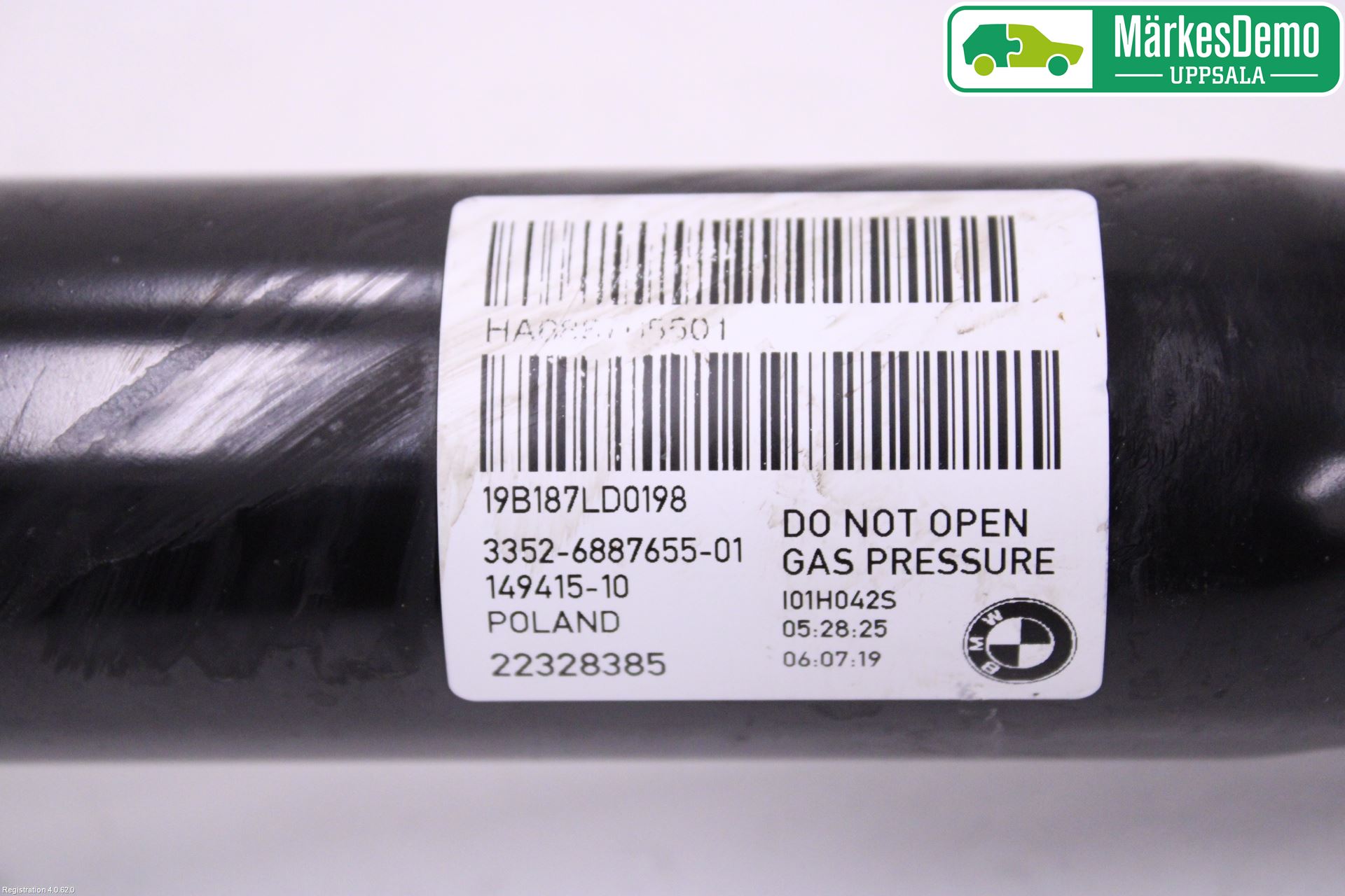 BMW i3 I01 13-22 Fjäderben Bak Vänster