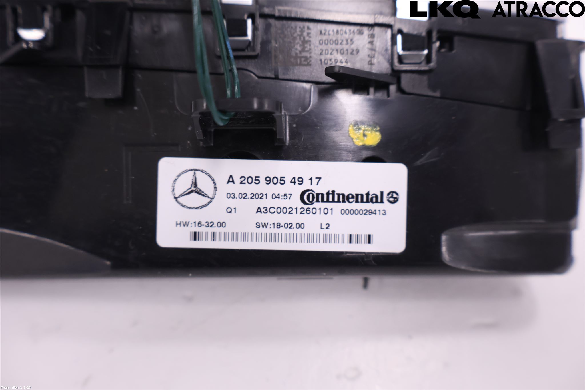 Mercedes-Benz MB EQC (N293) 20- Ac Styrenhet Ac Manöveren