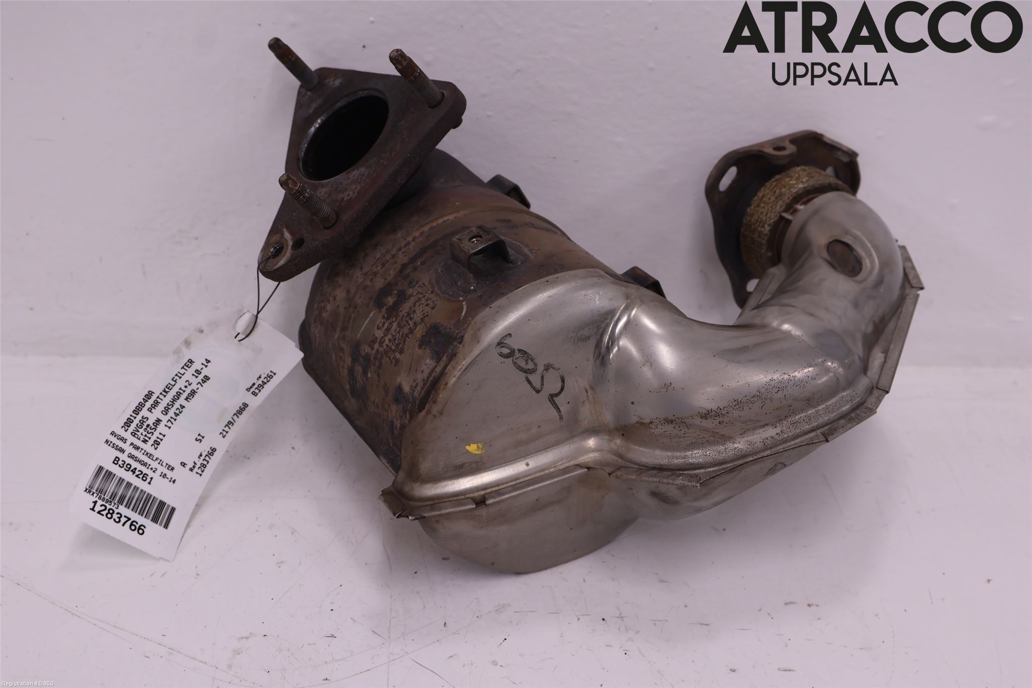 Nissan QASHQAI+2  10-14 Avgas Partikelfilter