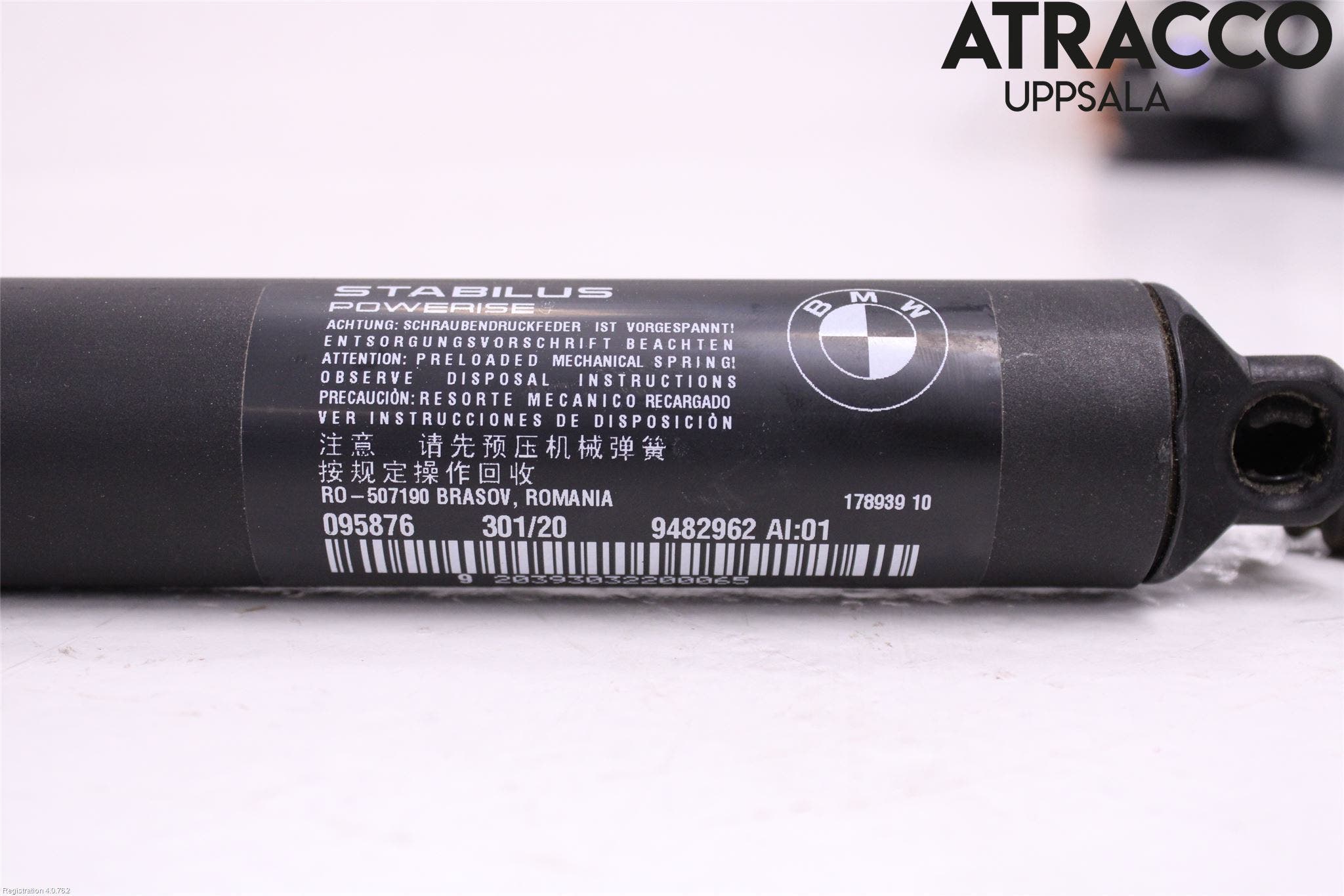 BMW X1 F48 15-22 Gasfjäder Baklucka