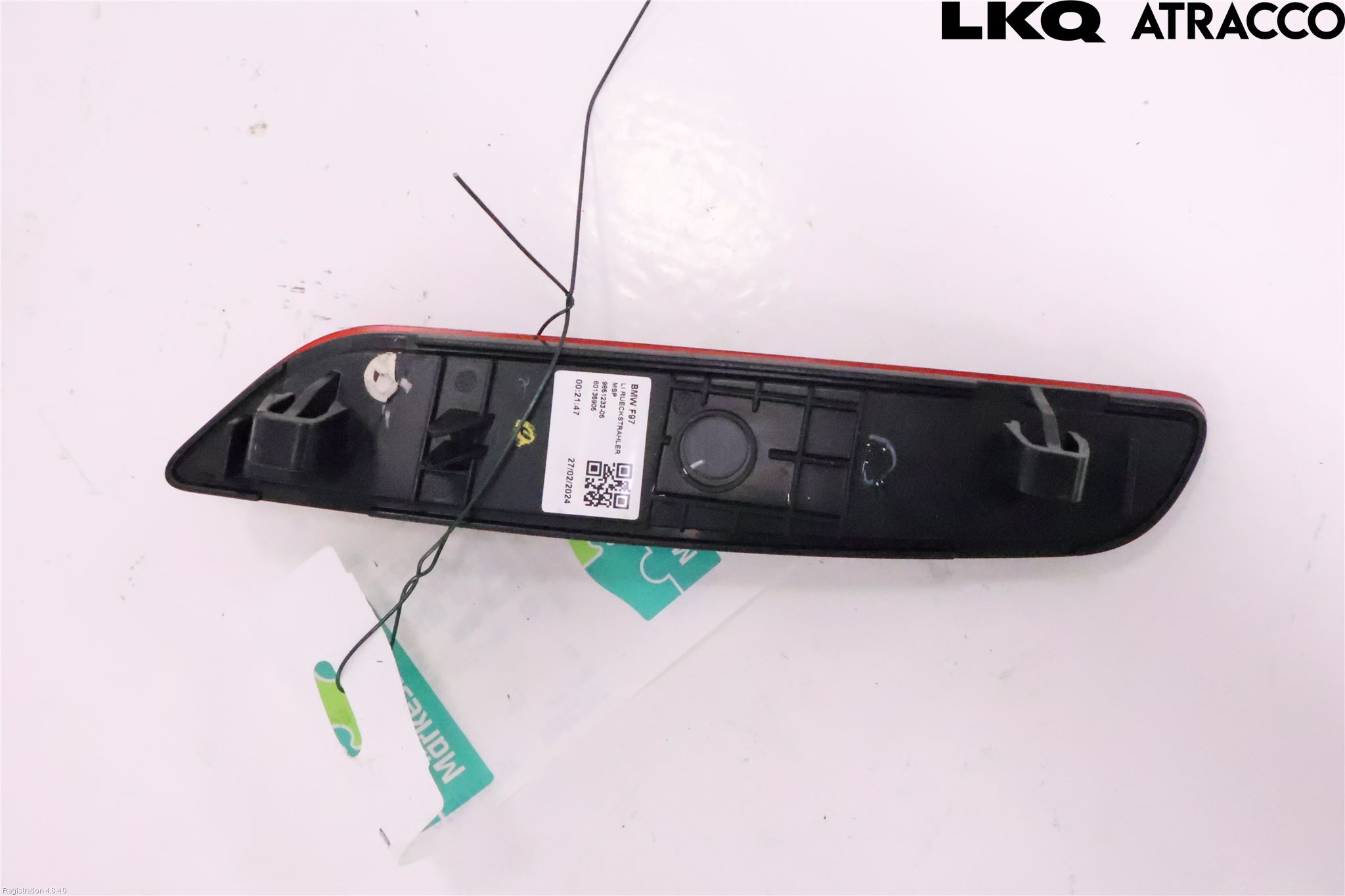 BMW X3 G01 18- Dimljus/Reflex Bak