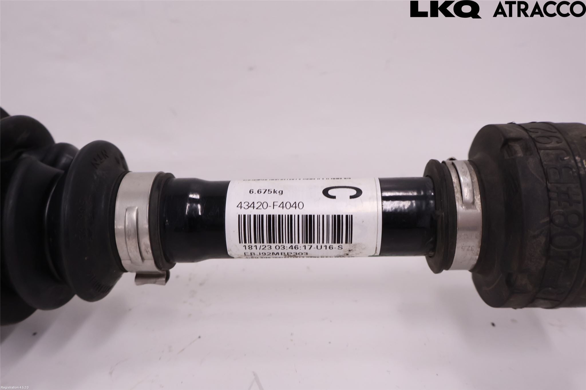 Toyota C-HR 16-23 Drivaxel Fram Vänster