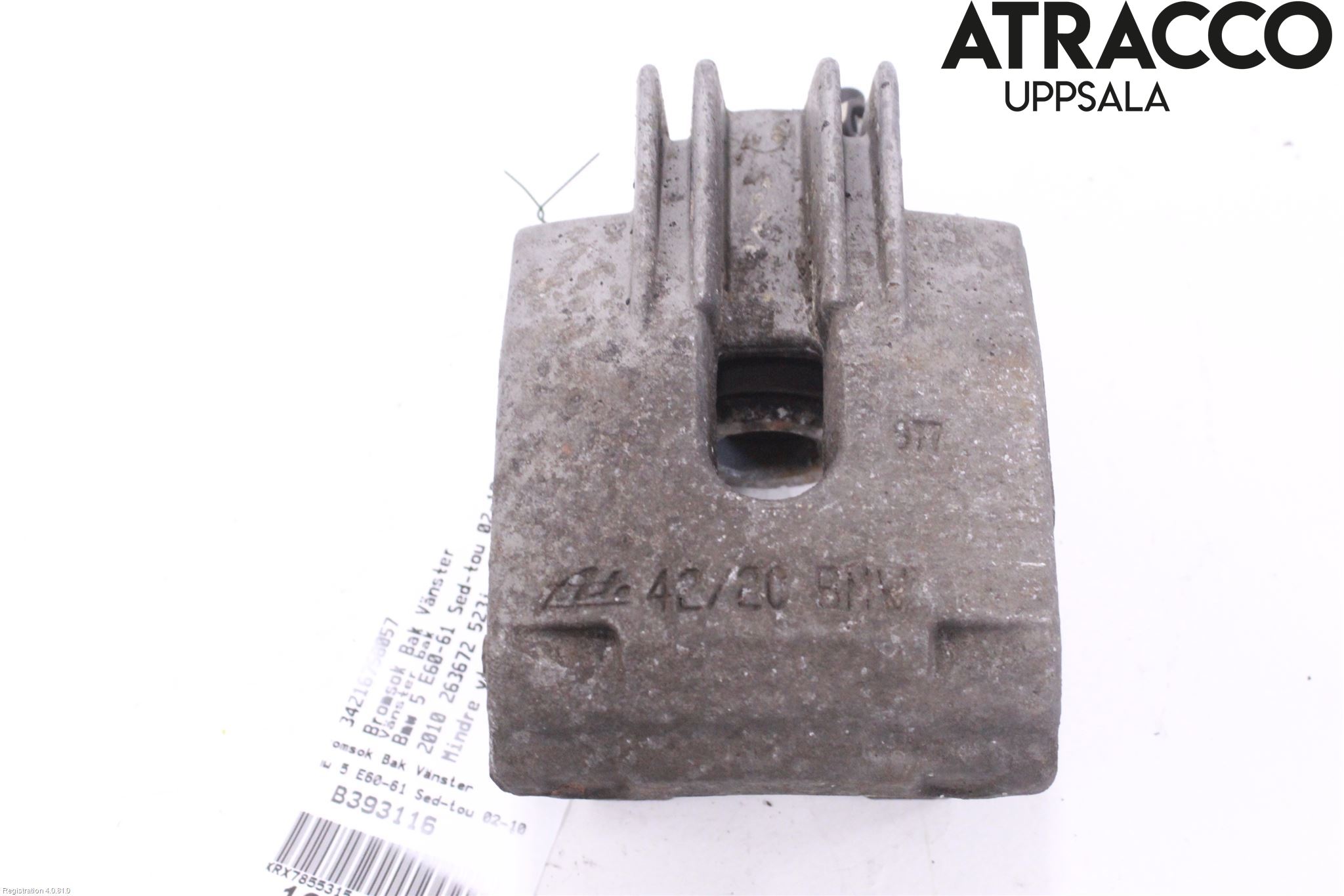 BMW 5 E60/61 Sed/Tou 02-10 Bromsok Bak Vänster