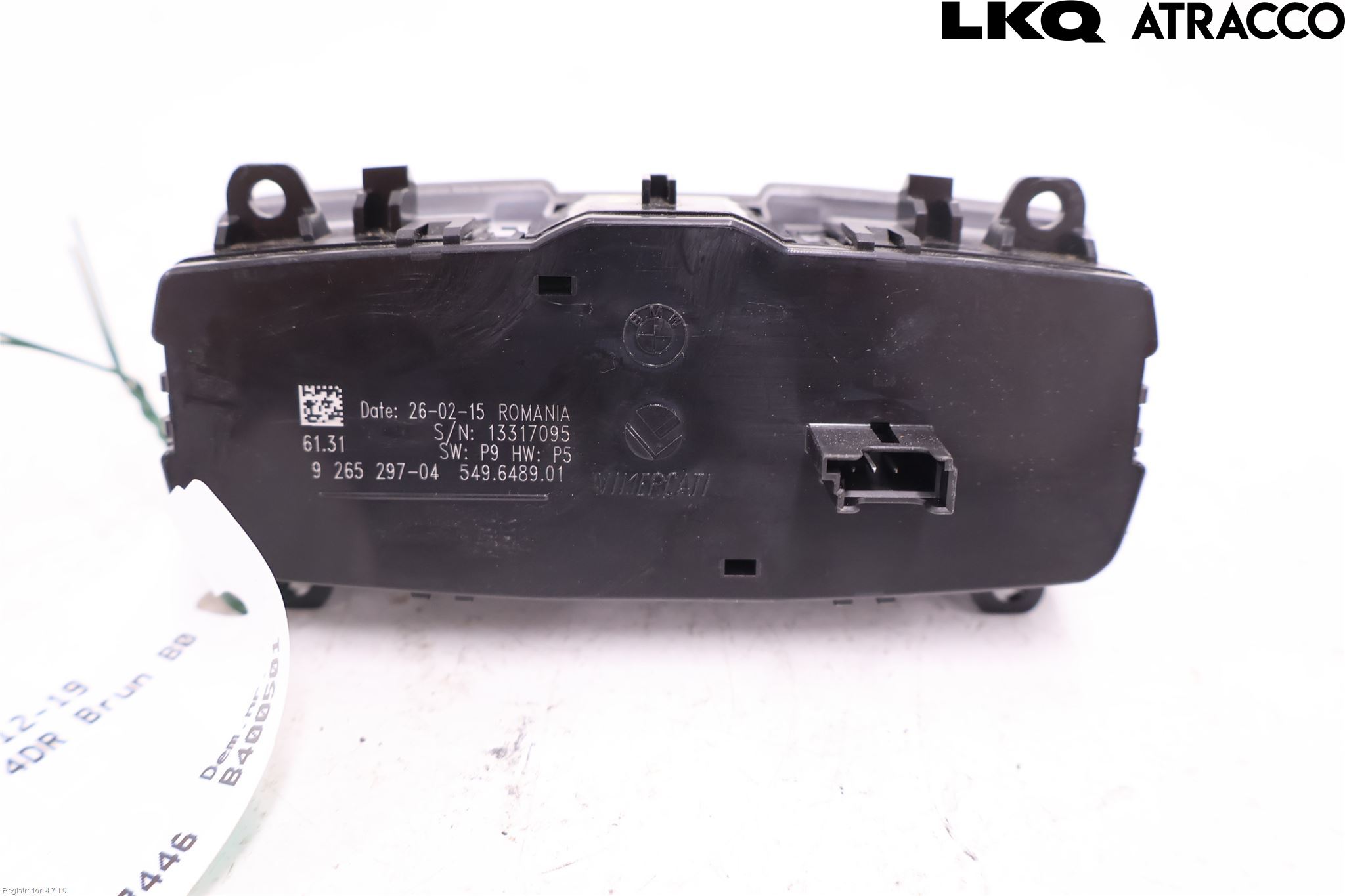 BMW 3 F30/F31/F80 12-19 Strömställare Ljus