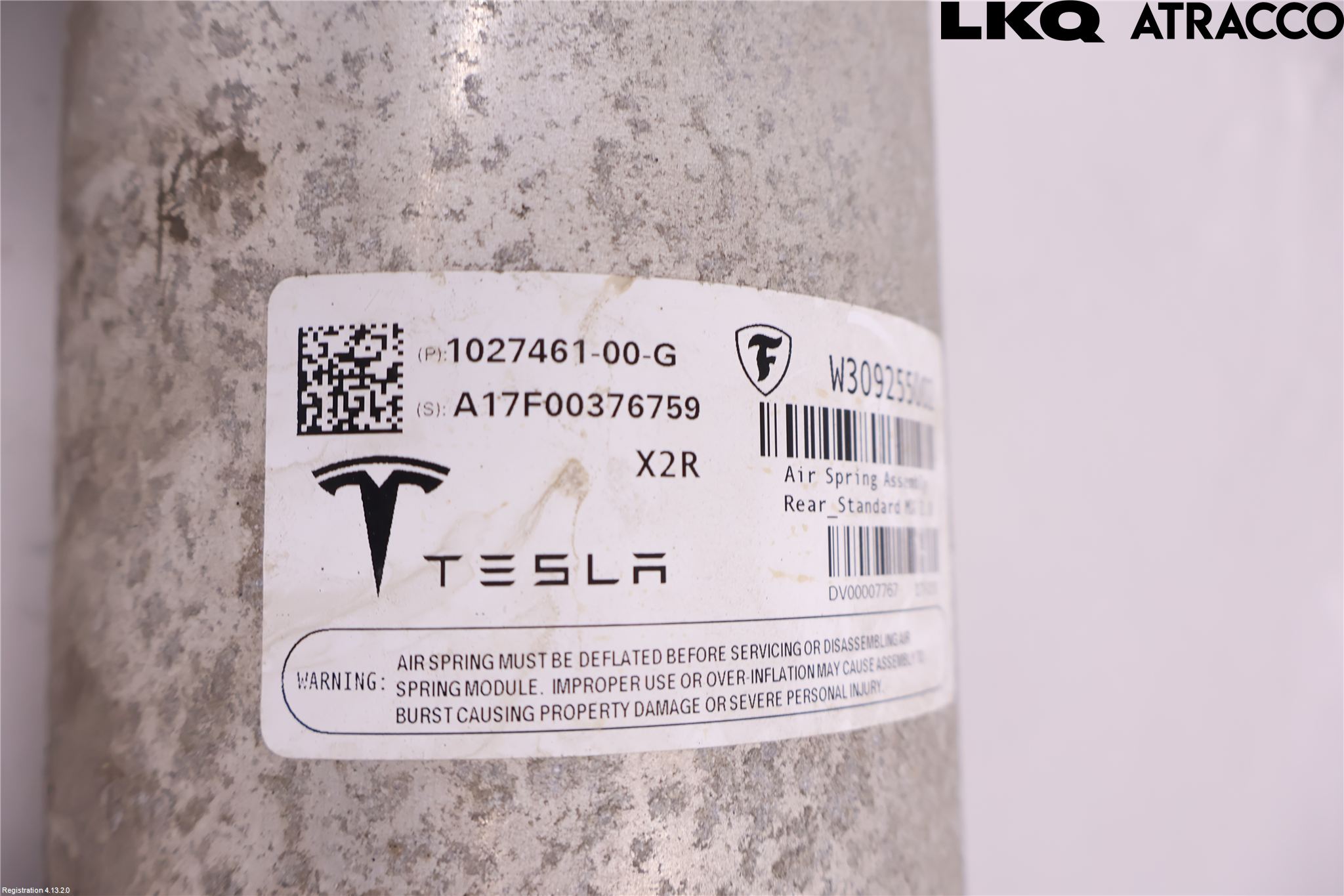 Tesla MODEL X 16- Fjäderben Bak Vänster