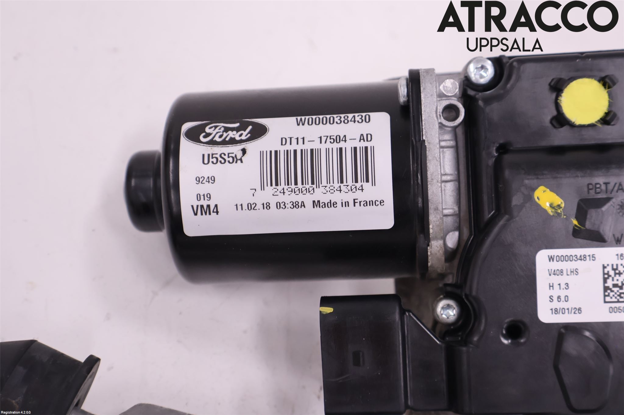 Ford TRANSIT/TOURNEO CONNECT 13-22 Torkarmotor Vindruta