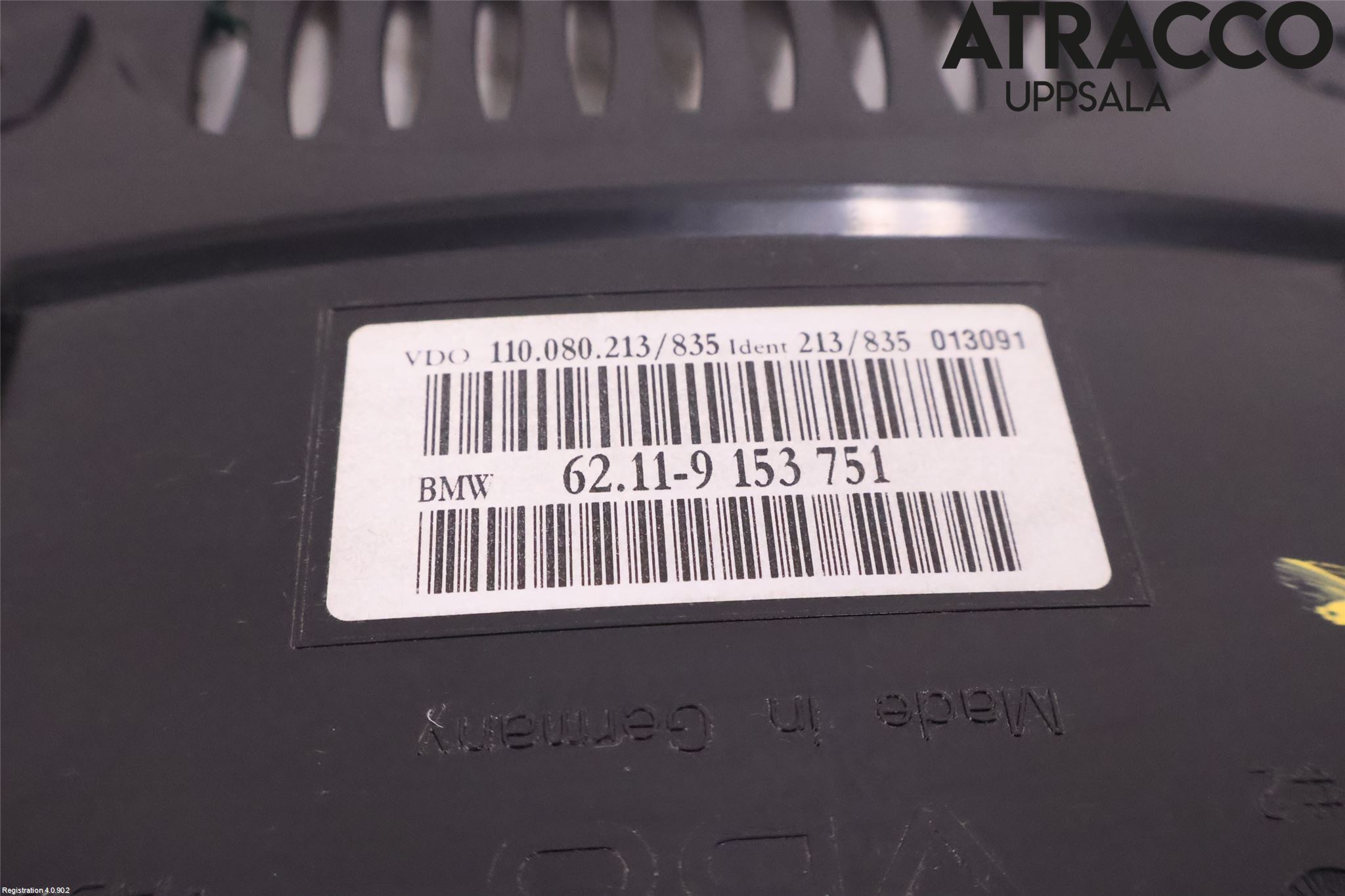 BMW 5 E60/61 Sed/Tou 02-10 Instrument Komb