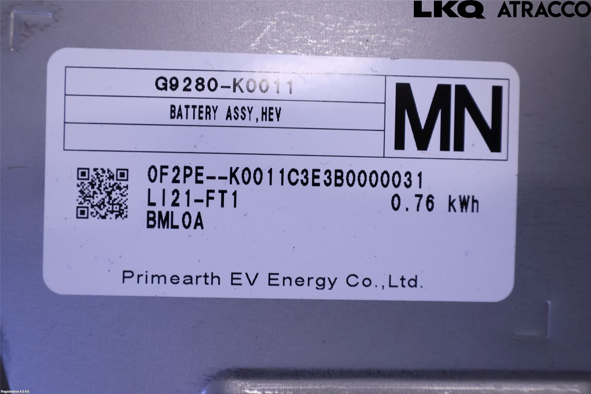 Toyota YARIS CROSS XP21 21- Batteri Högspänning
