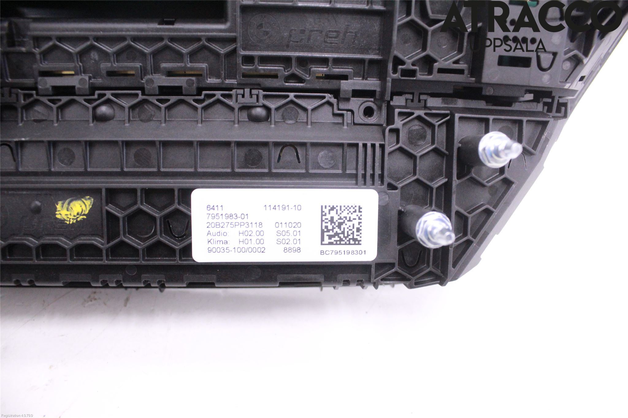 BMW X3 G01 18- Ac Styrenhet Ac Manöveren