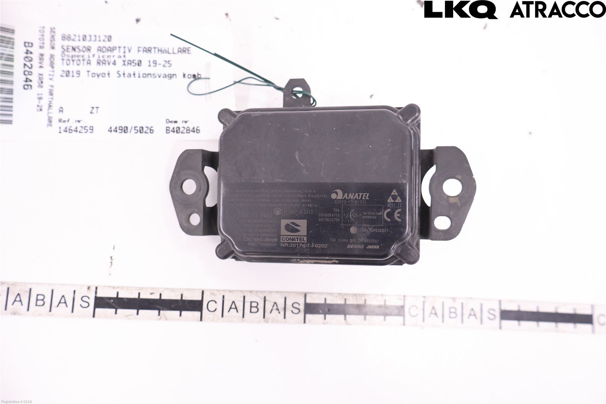 Toyota RAV4 19- Sensor Adaptiv Farthållare