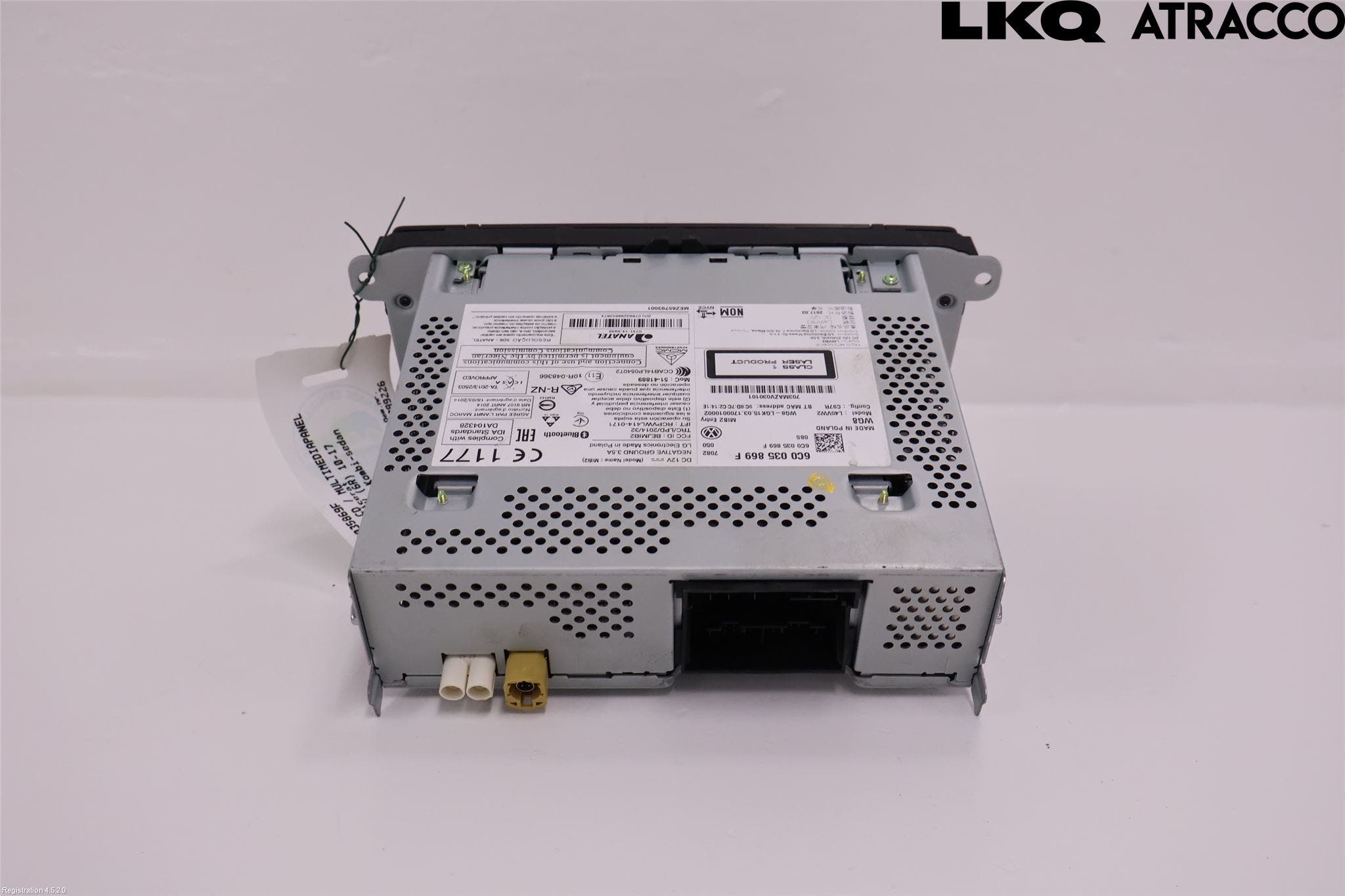 Volkswagen VW POLO 10-17 Cd Radio - Multimediapanel